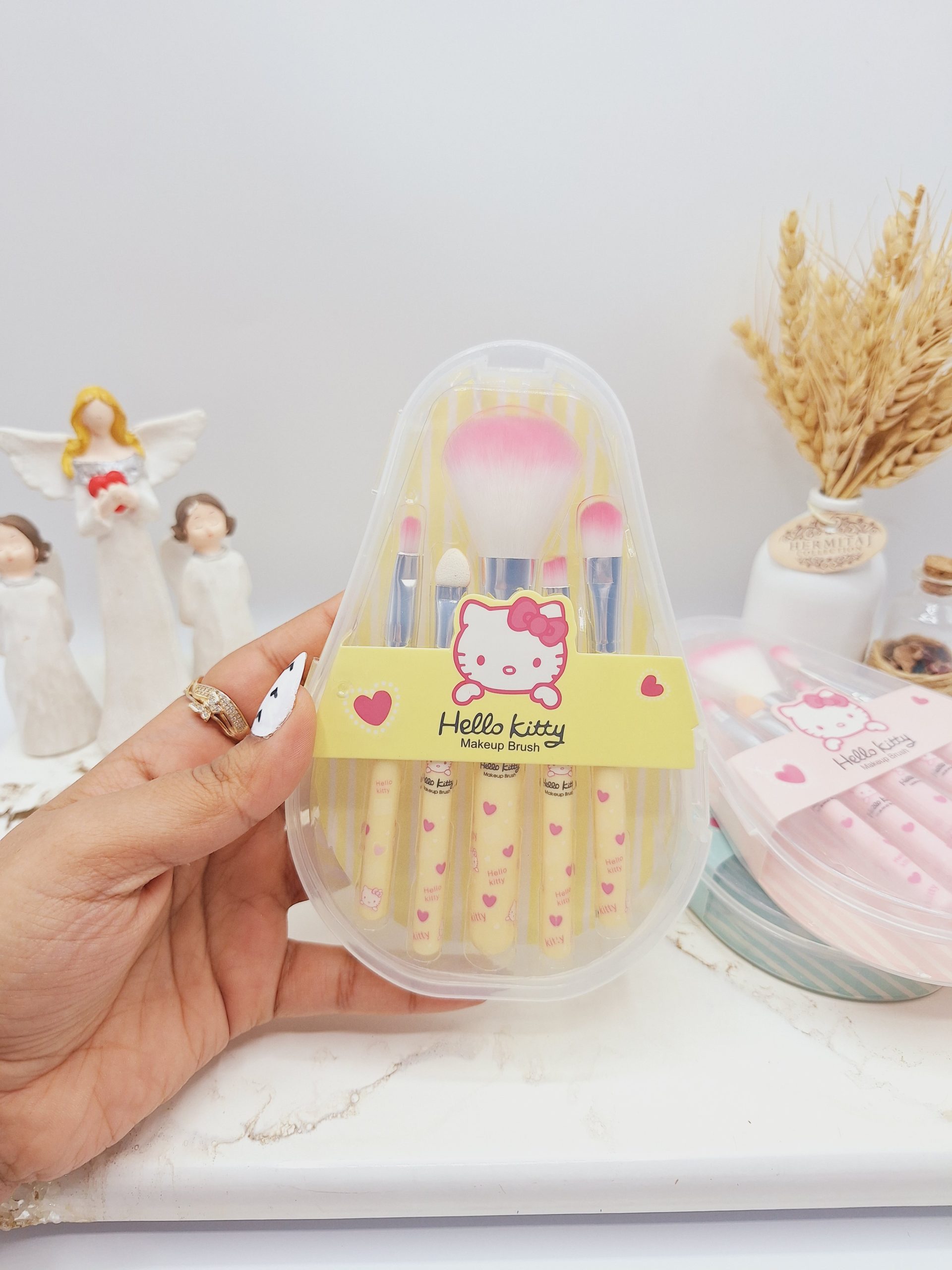 ست براش 5تکه فانتری کیتی بسیار زیبا و دخترونه