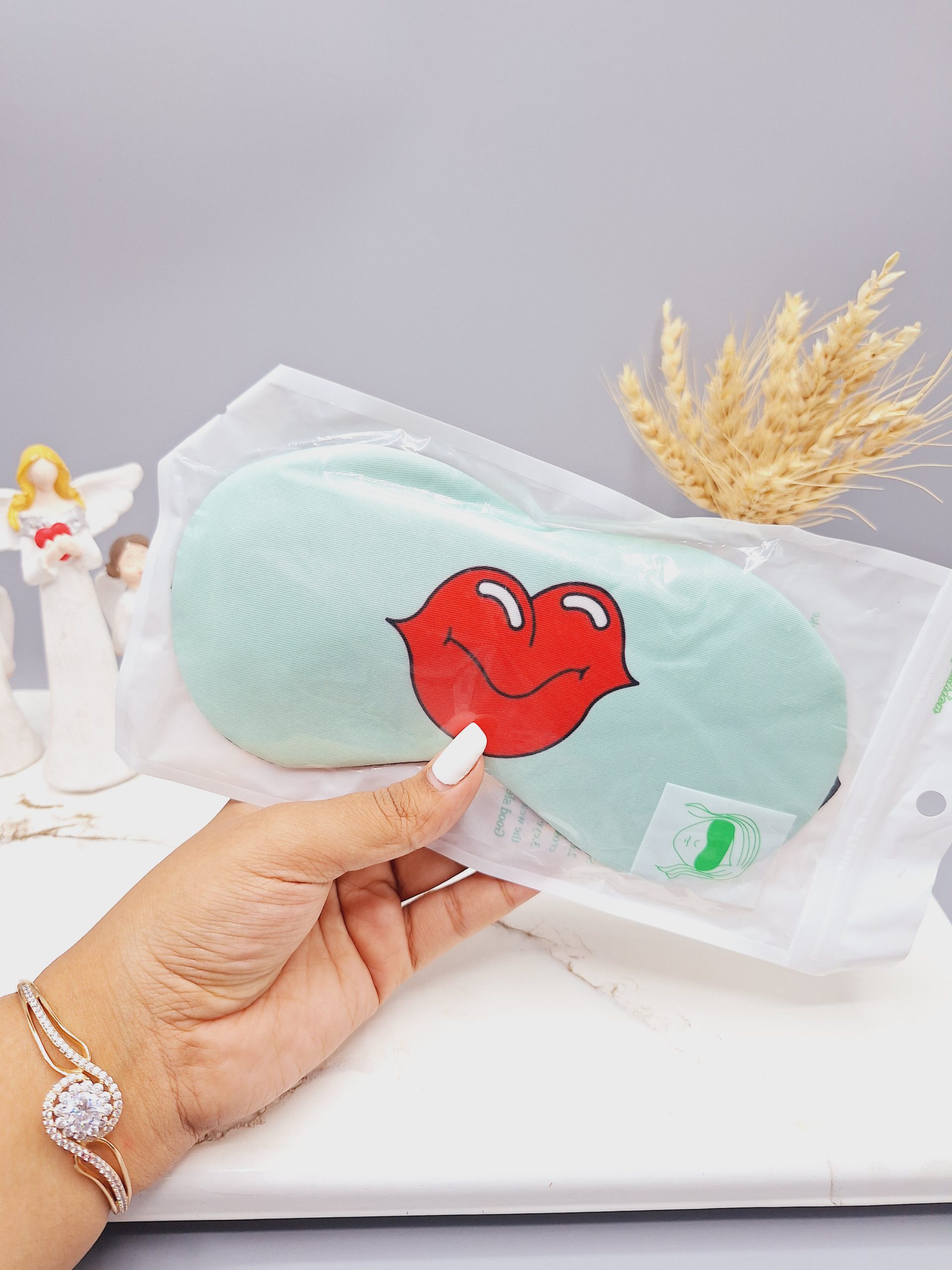 چشم بند ساده کمپرس سرد و گرم طرح رندم