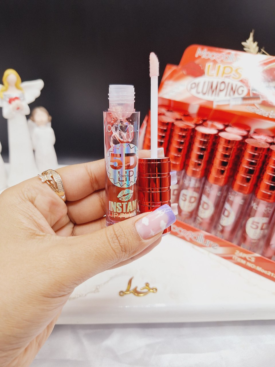 حجم دهنده لب فلفل دلمه قرمز موکالره Mocallure  کد MOC 213