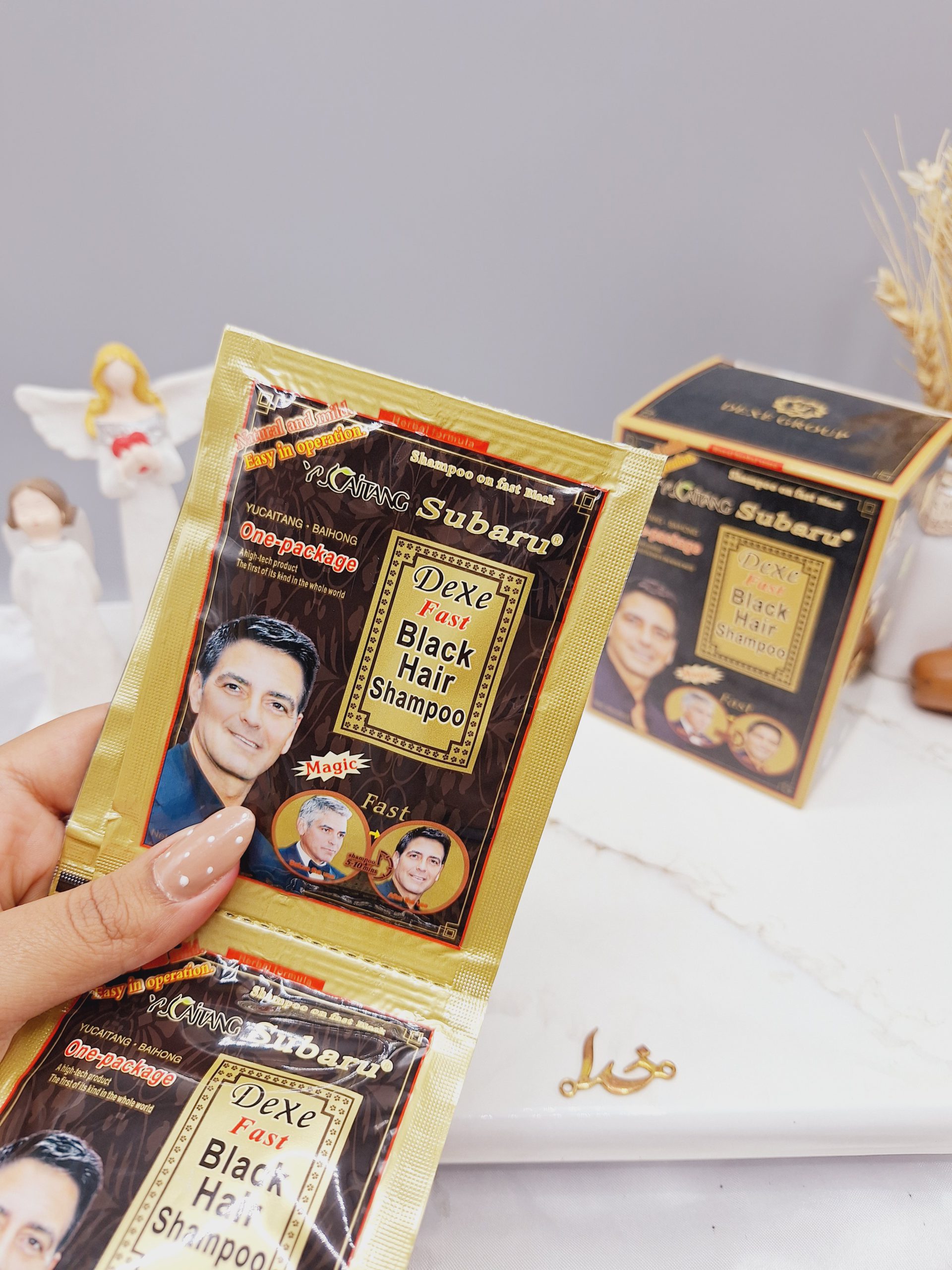 شامپو رنگ مشکی سوبارو SUBARU Dexe کد 6236