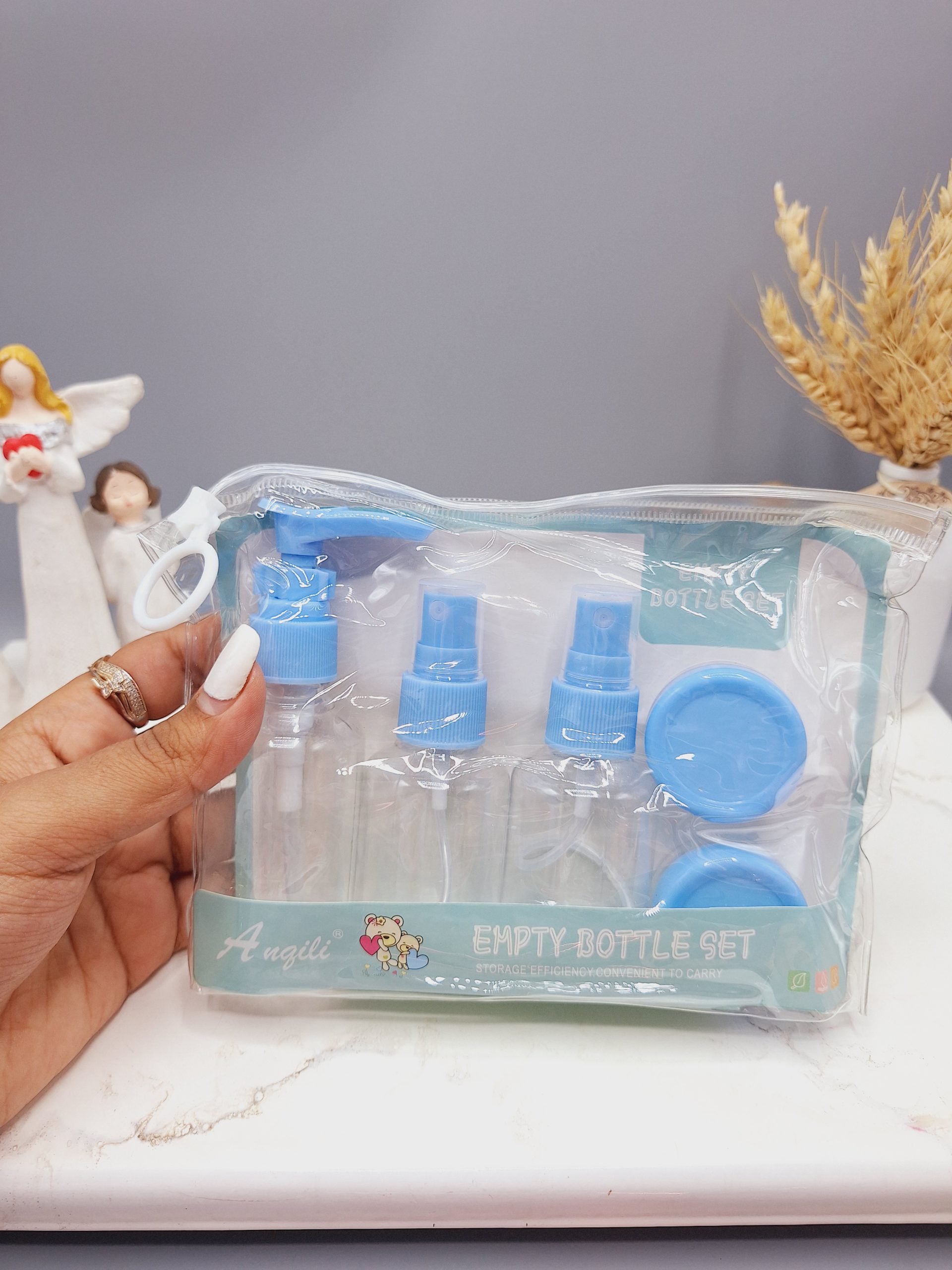 ست پک مسافرتی بطری بسیار کاربردی 5 تکه کد 5367