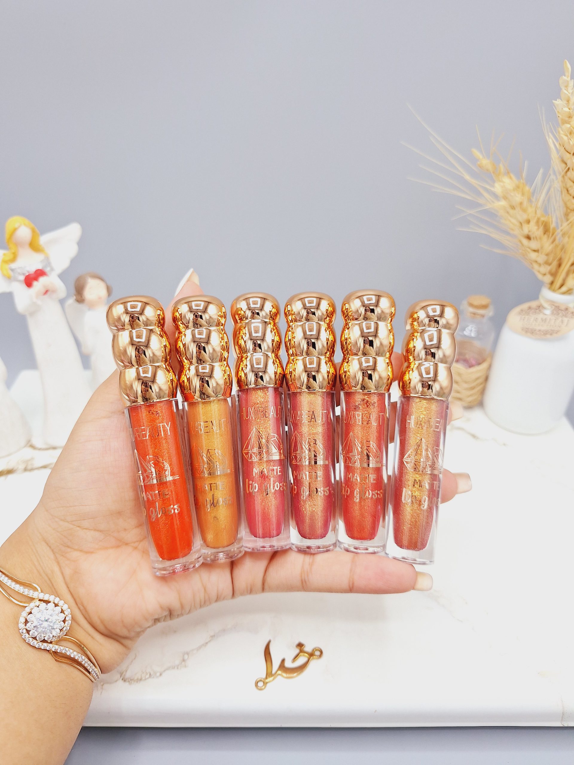 سایه چشم زرق و برق دار شاینی برند هوکسیا بیوتی کد 5758