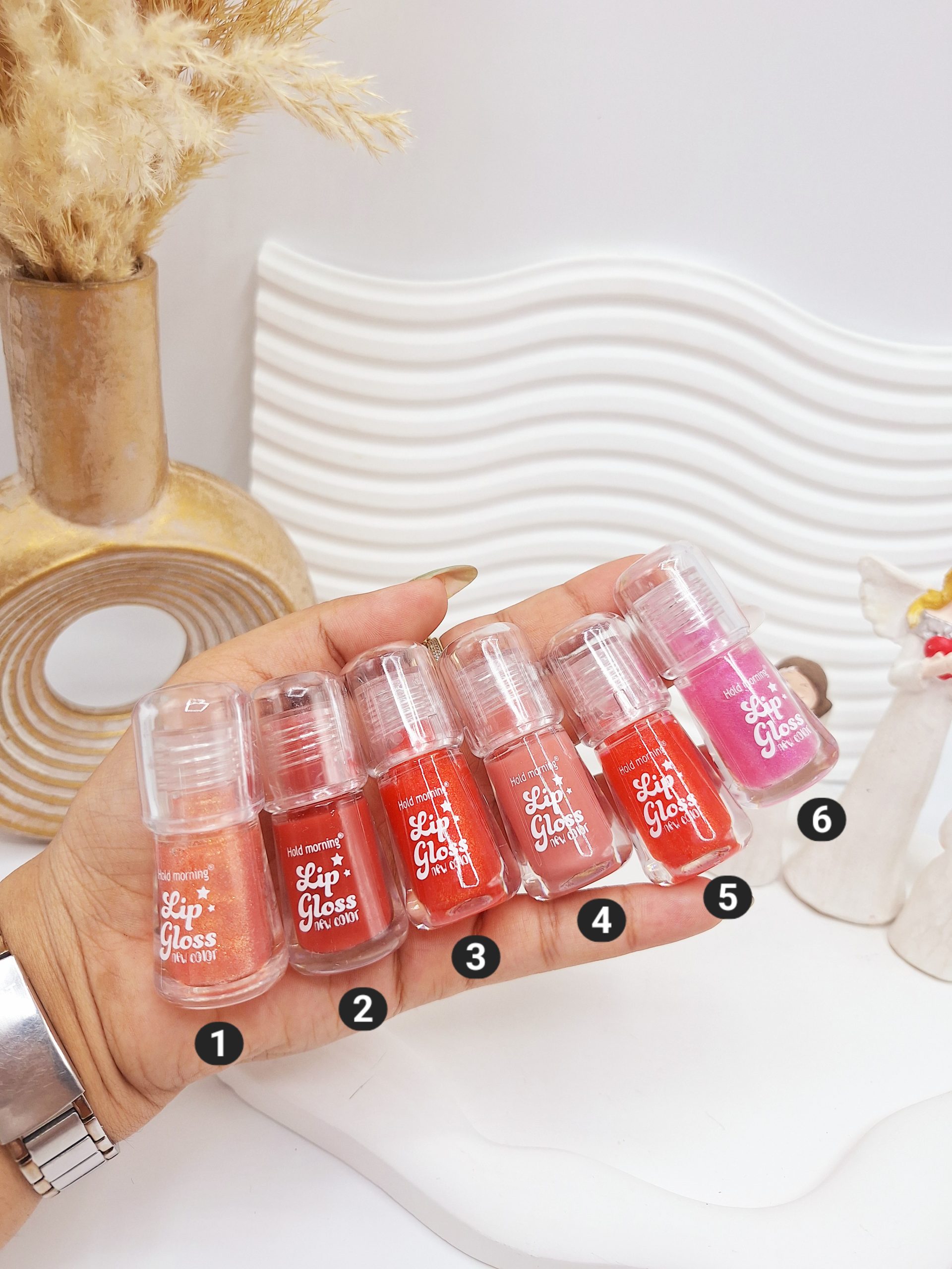 لیپ گلاس خوش رنگ فانتری برند هولد مورنینگ کد 5665