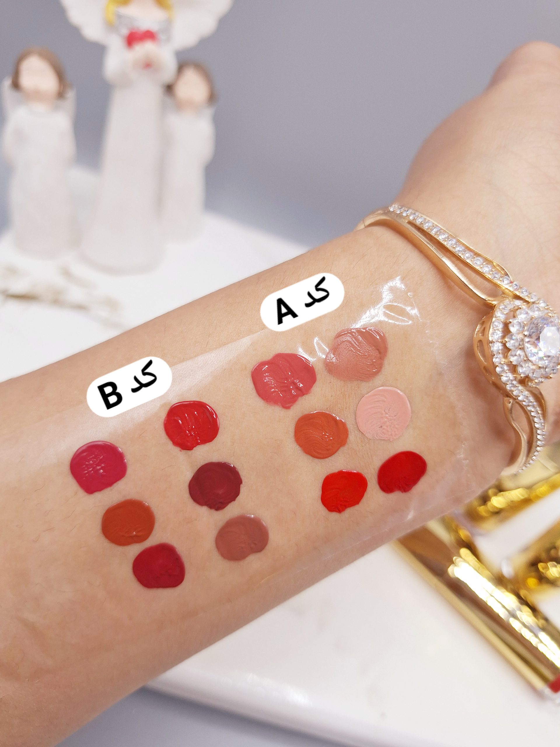 پک 6  تایی رژ مایع Gssense برند GS120