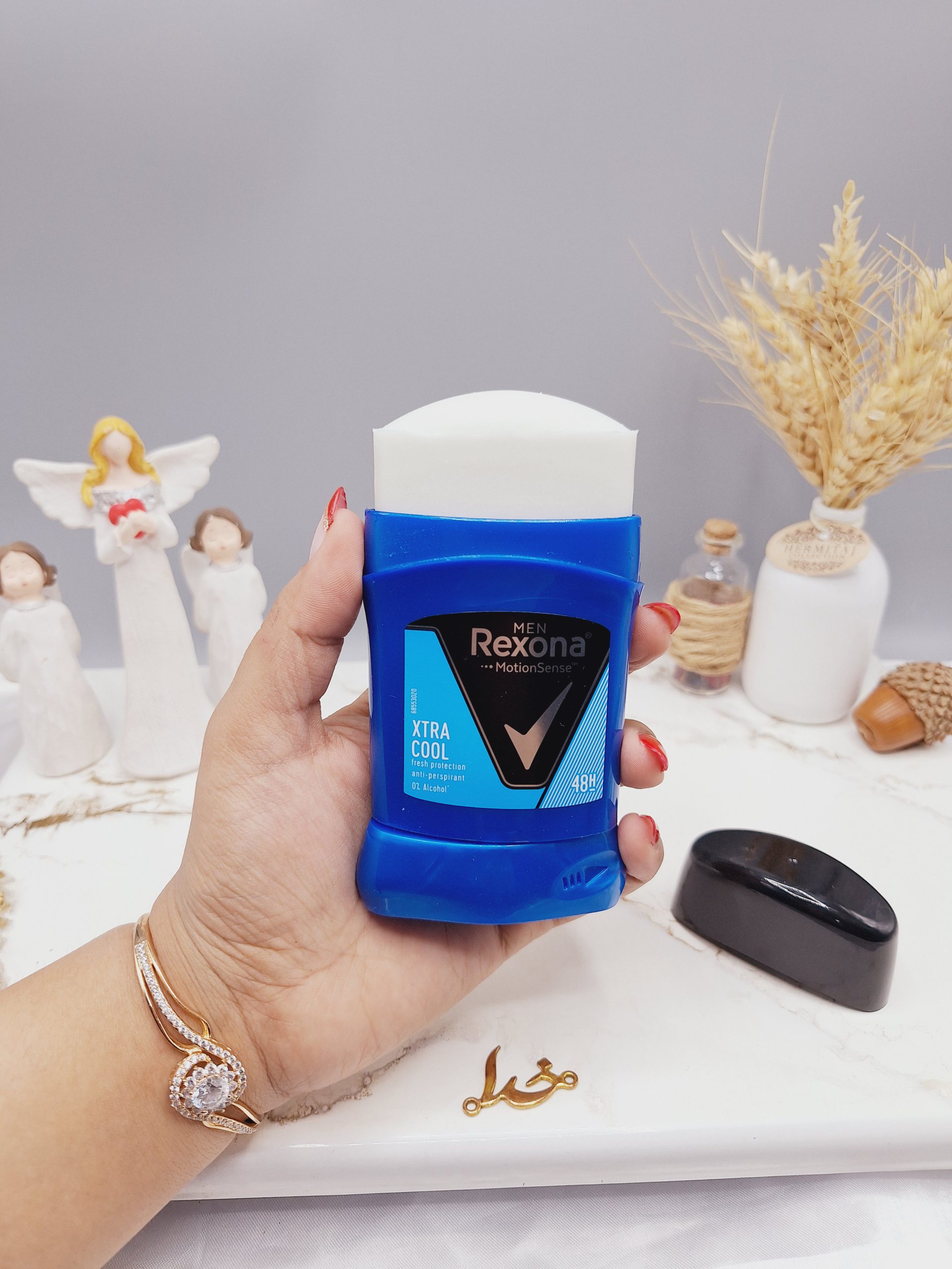 مام صابونی مردانه آبی برند  رکسونا Rexona کد 0875