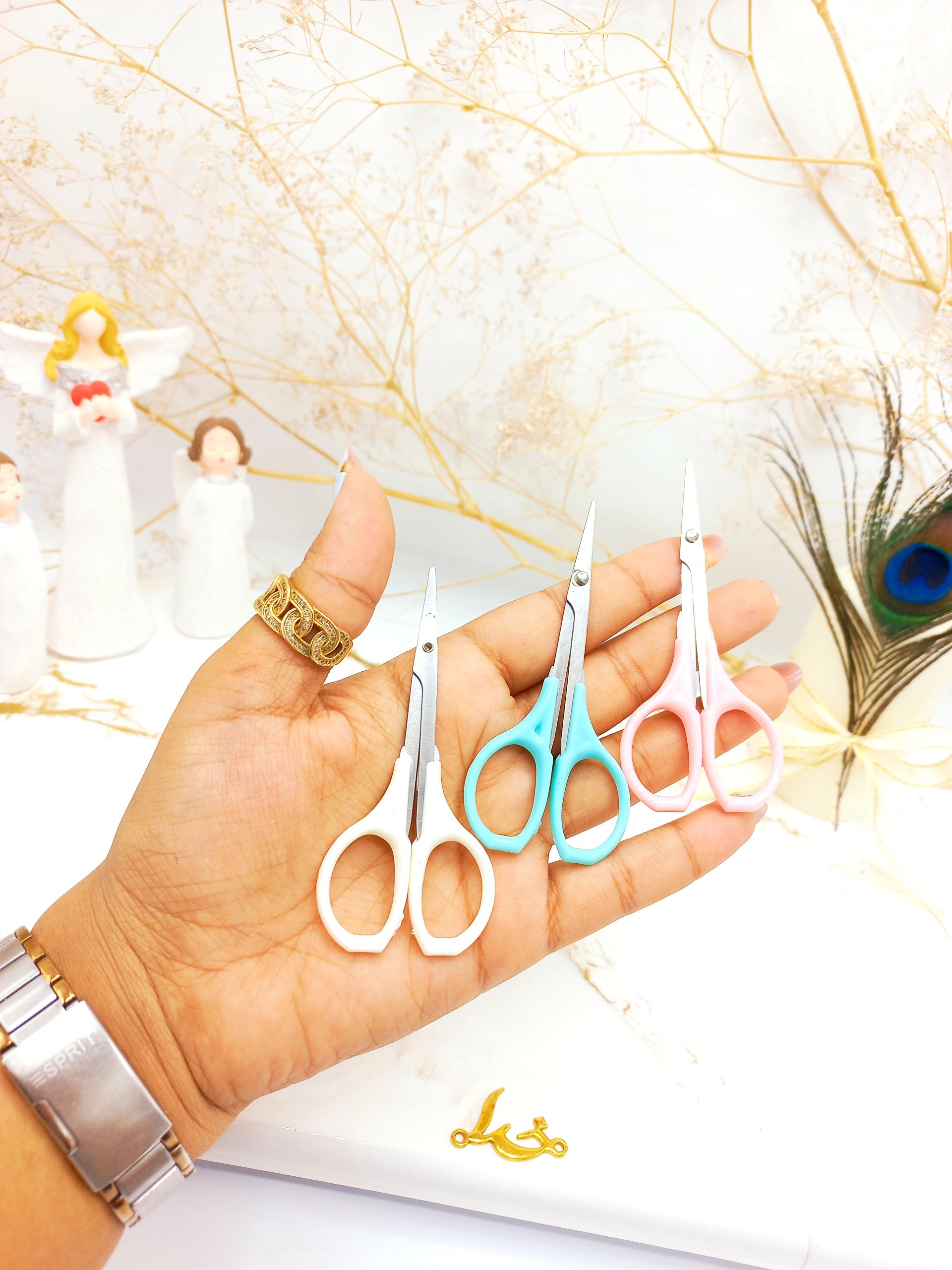 قیچی فلزی ابرو AOYASIYUE کد 2659