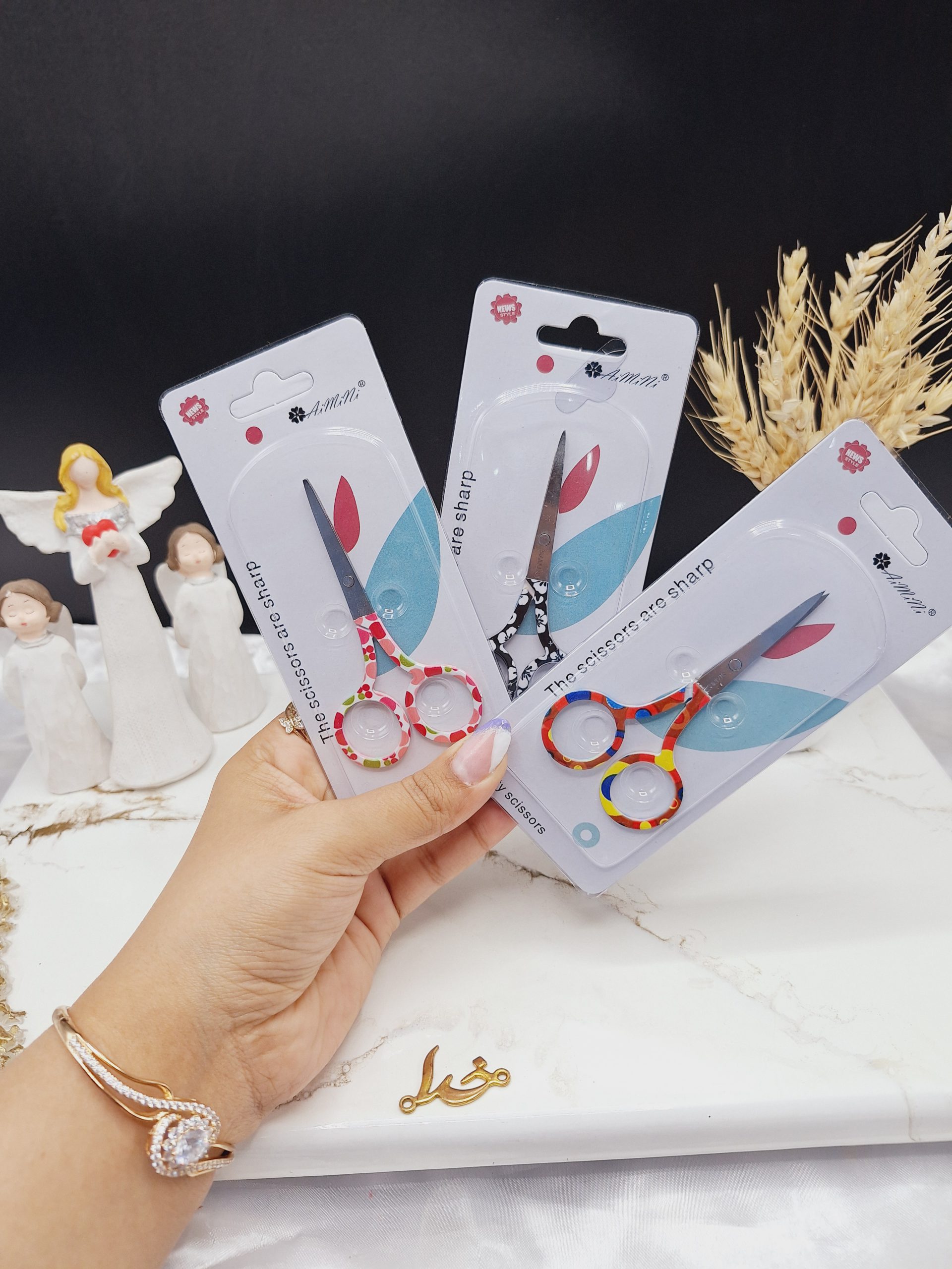 قیچی آرایشی فانتزی Beauty scissors کد 0895