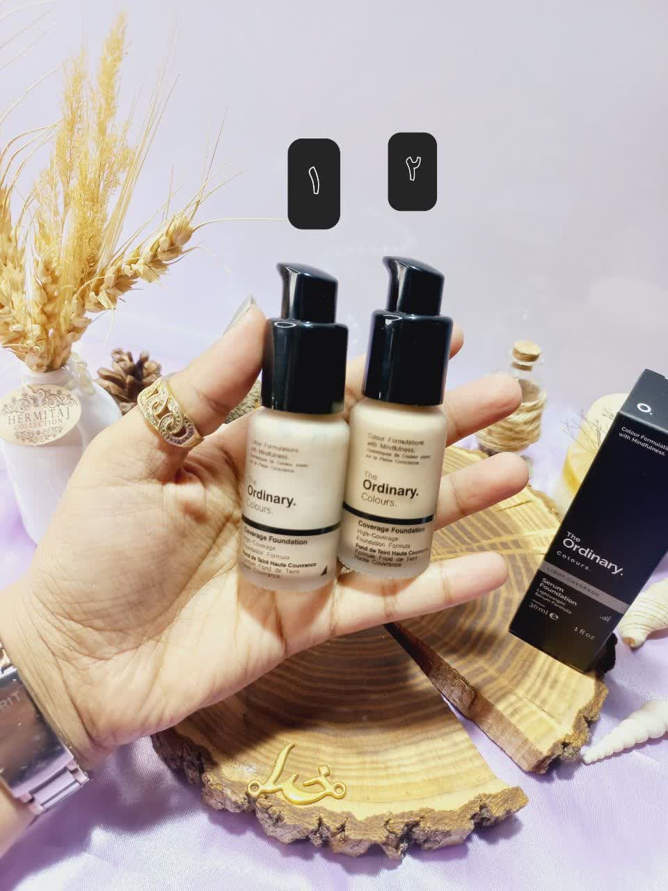 کرم پودر برند پرطرفدار سرمی حجم 30 میل اوردینری ordinary کانادا