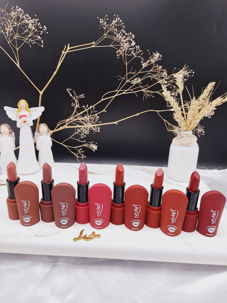 پک 6 تایی رژ جامد 24 ساعته آرت اسکین Art Skin کد 971095