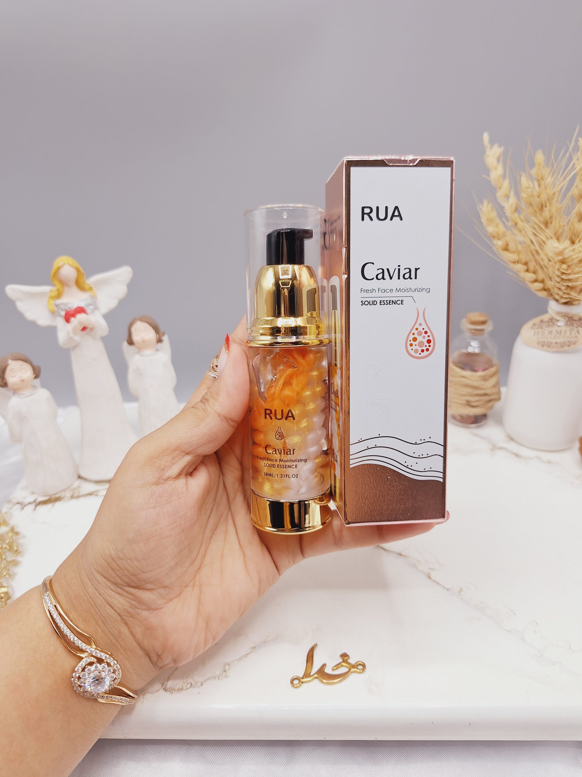 سرم جوان کننده و آبرسان خاویار اصلی برند RUA کد 60060