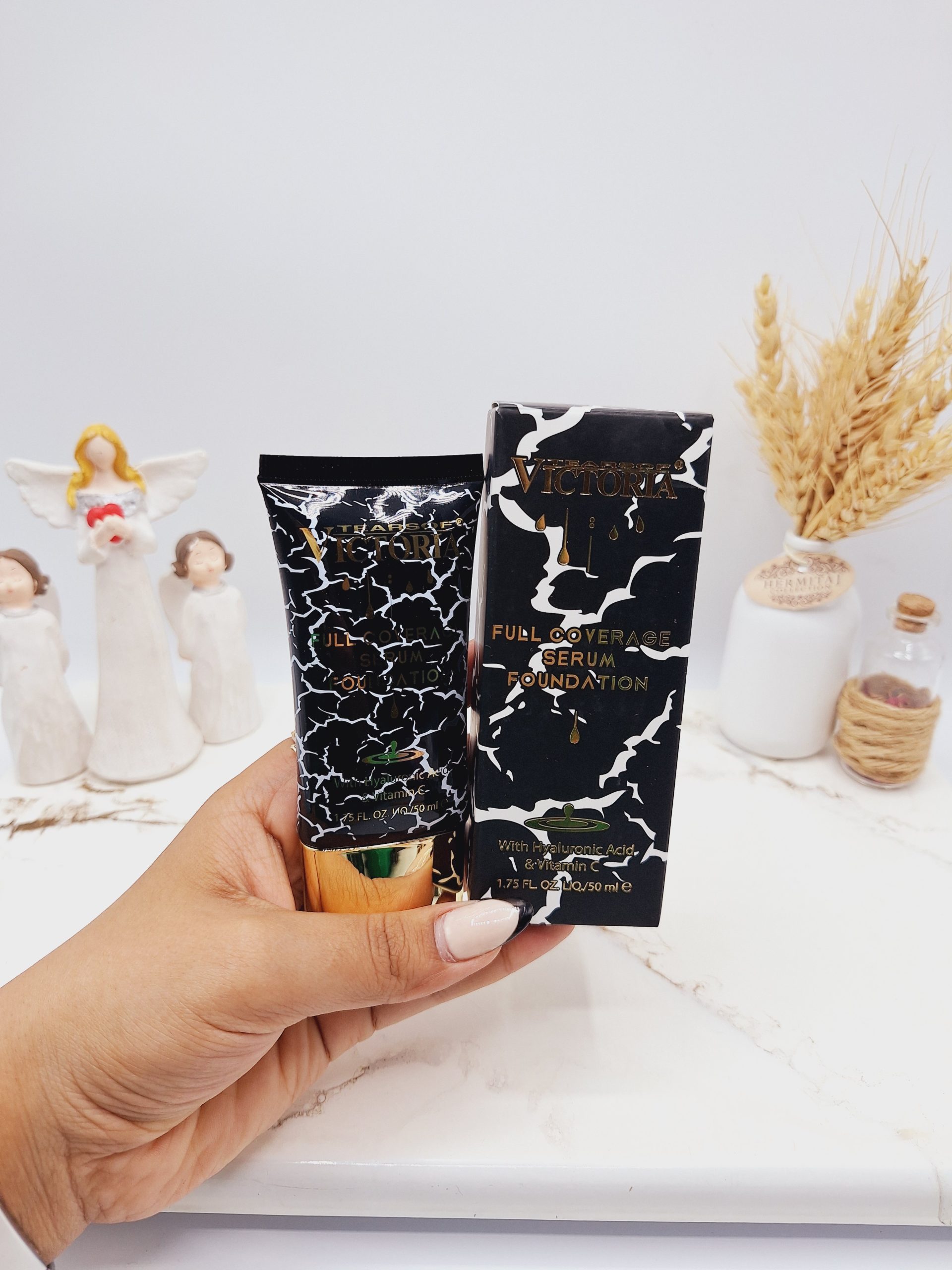 کرم پودر فول کاور و ضد آب ویکتوریا مخصوص گریم کد VF1208-13