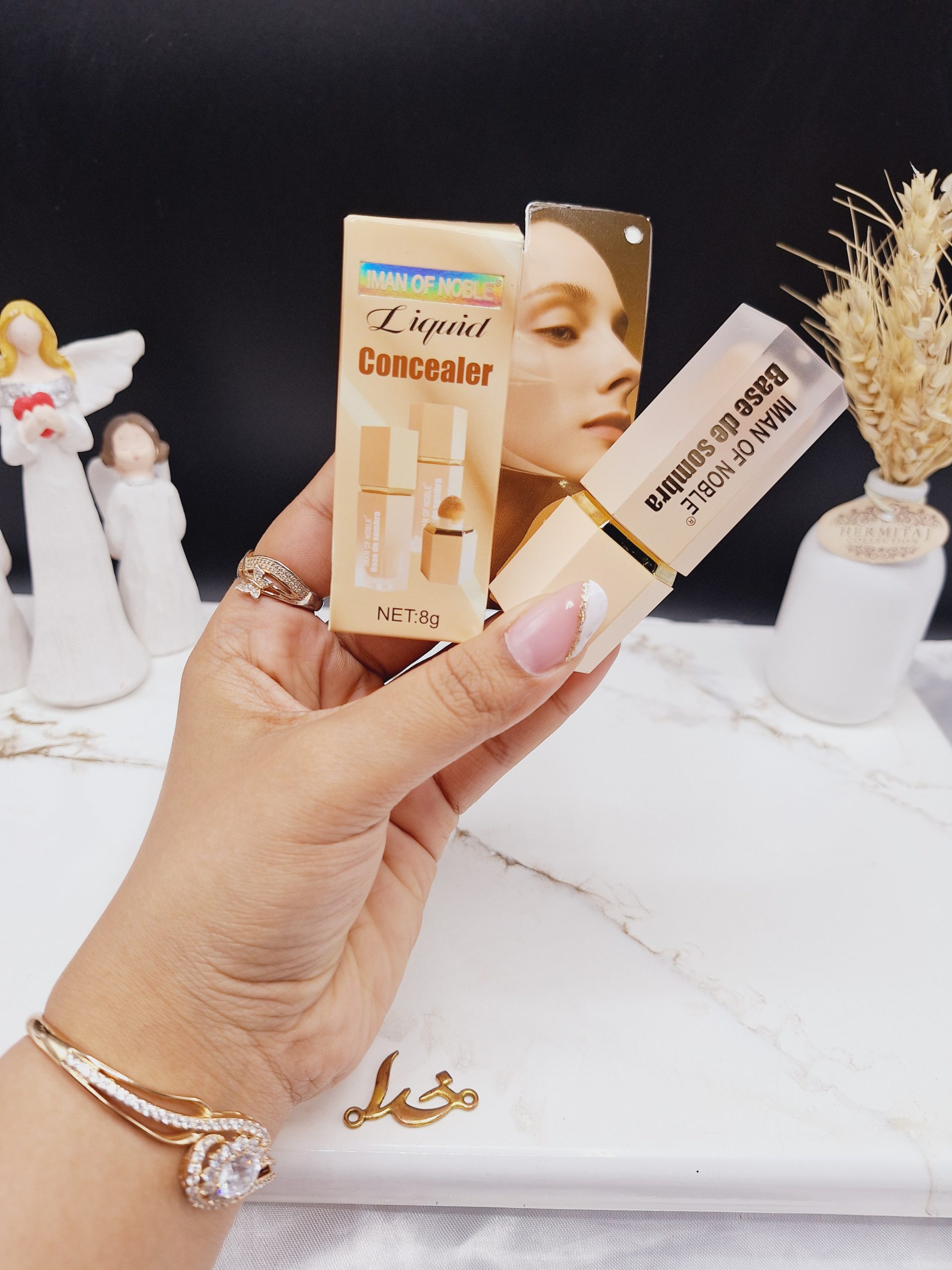 کانسلیر مایع پد دار ایمن اف نوبل IMAN OF NOBLE کد 8241B