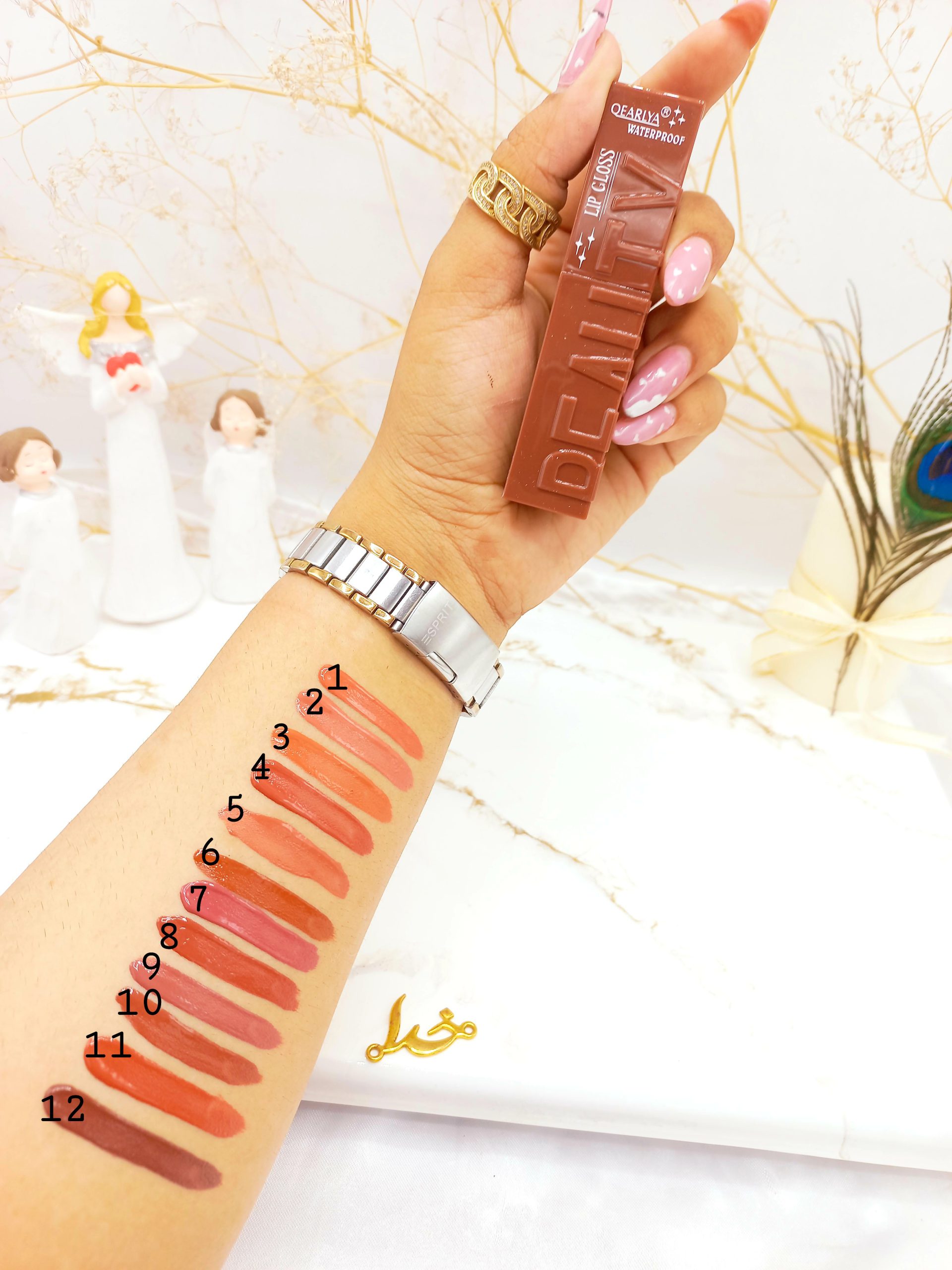 رژ مایع پرطرفدار ضدآب QEARLYA کد QE7101F