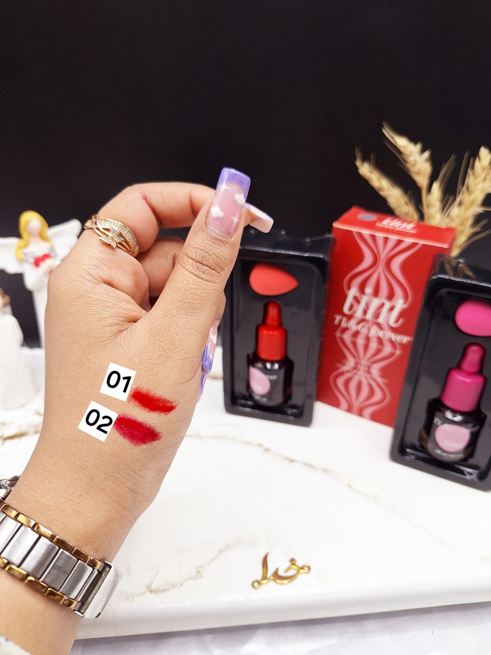 تینت لب همراه با پد مخصوص برند  TI &amp; G.foreverکد TG_613