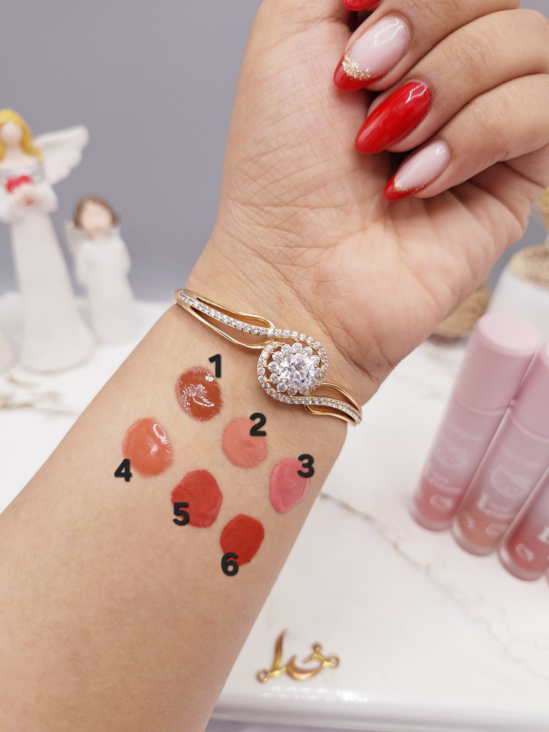 رژ گونه آرایش مایع کیتی موکالره Mocallure  کد moc437