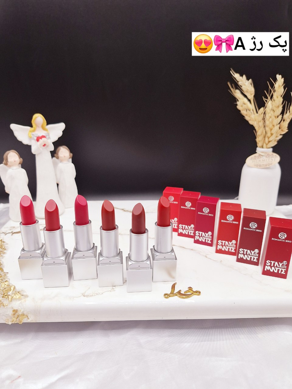 پک رژ جامد 6 تایی مات STAY NANTI کد R4665