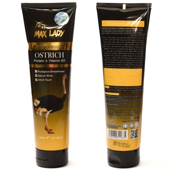 کرم مو شترمرغ مکس لیدی MAX LADY | پخش عمده