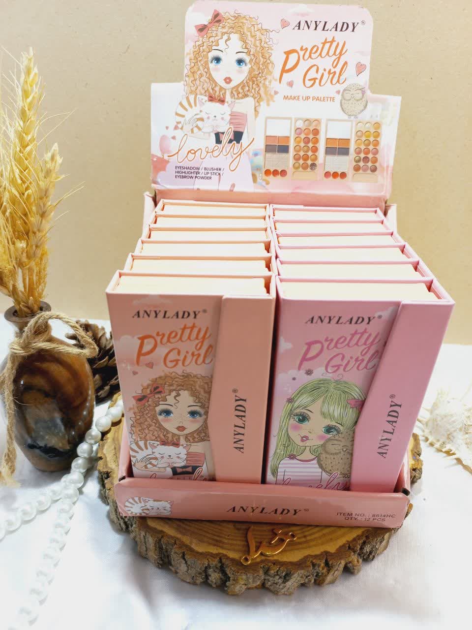 پالت سایه کیفی کوچک برند آنالیدی ANYLADY کد 8614HC