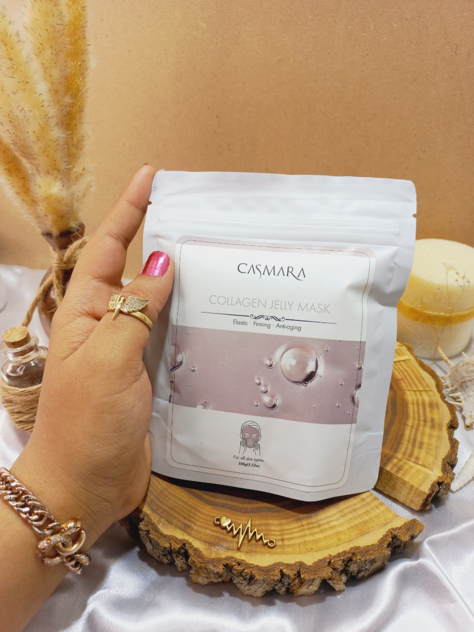 ماسک پودری جوانسازی کاسمارا CASMARA با عصاره کلاژن COLLAGEN ساخت اسپانیا 100 گرمی