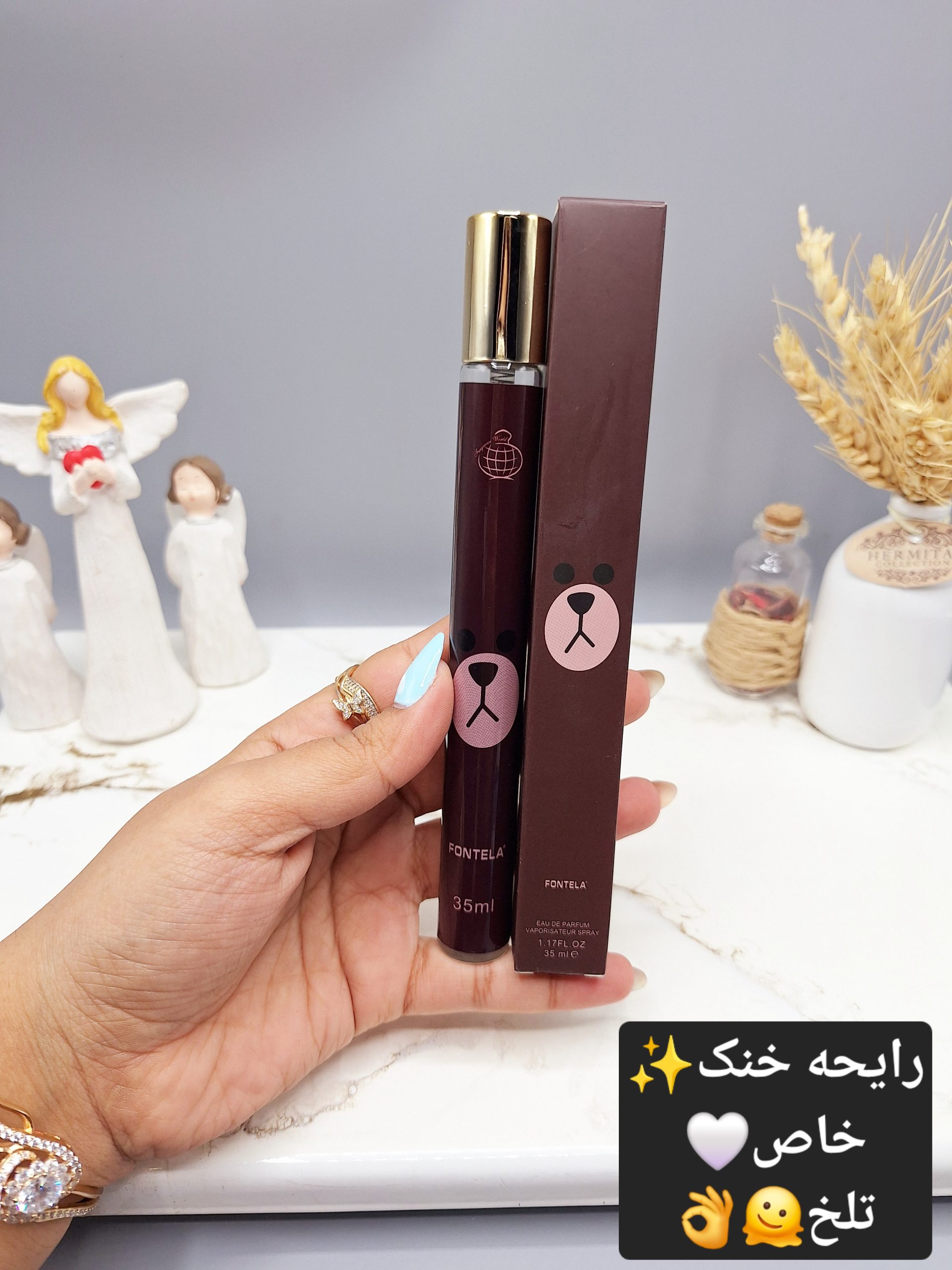 ادکلن زنانه استوانه ای 35 میل FONTELA کد 9453