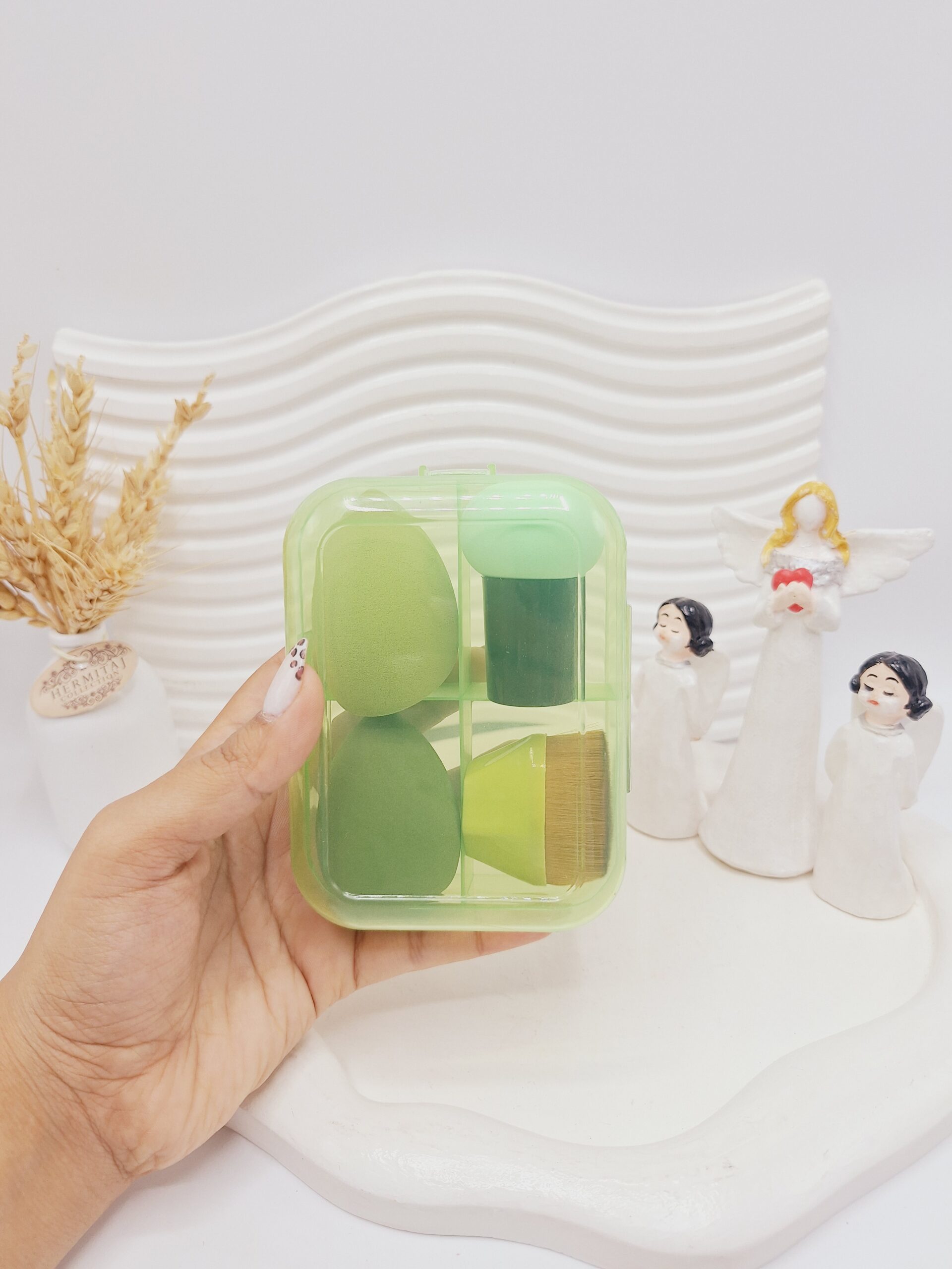 باکس جعبه ای بیوتی بلندر و براش (سبز)