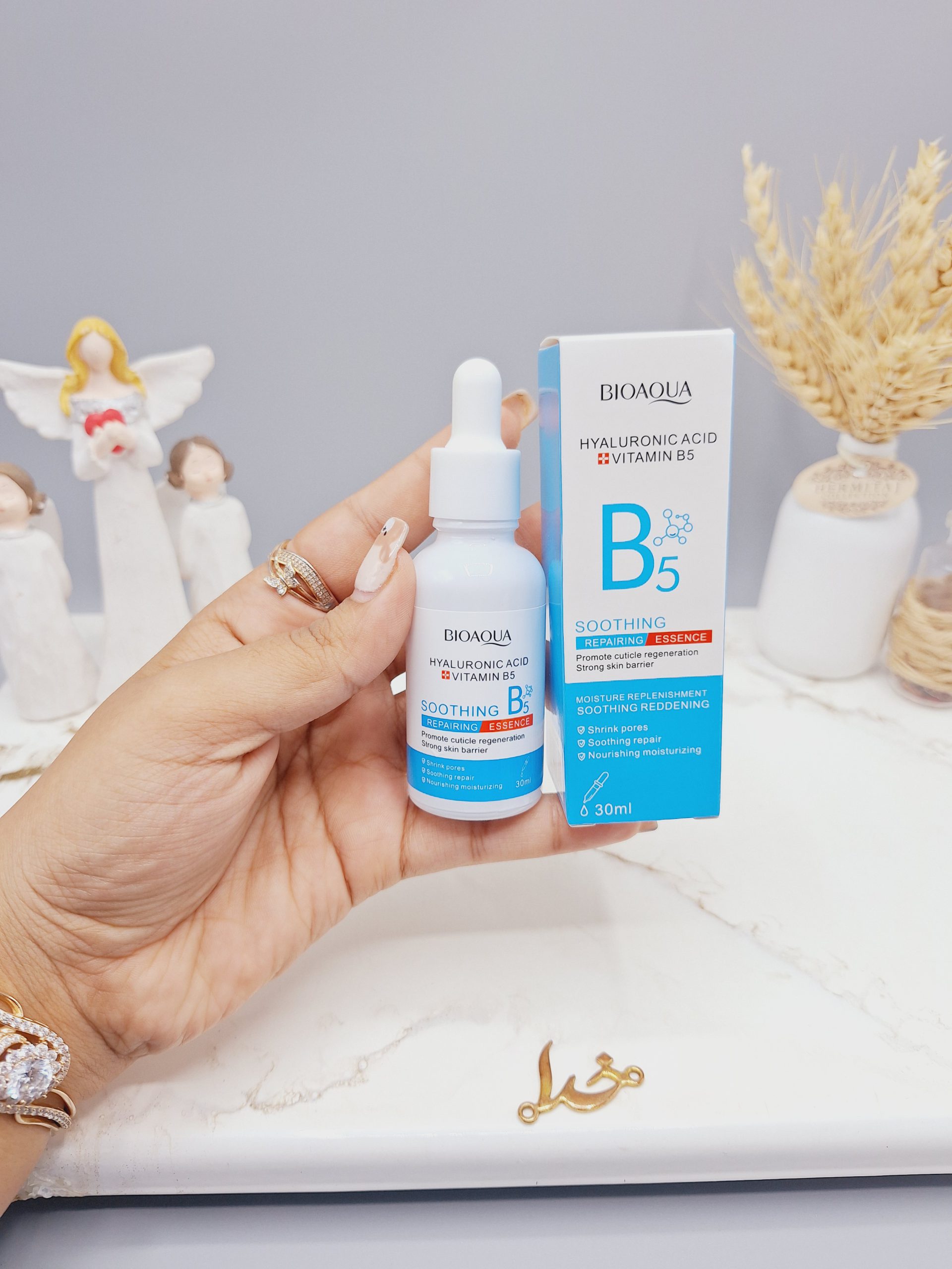 سرم ترمیم کننده سد دفاعی و تقویت پوست ویتامین B5 بیوآکوا BIOAQUA کد 63422