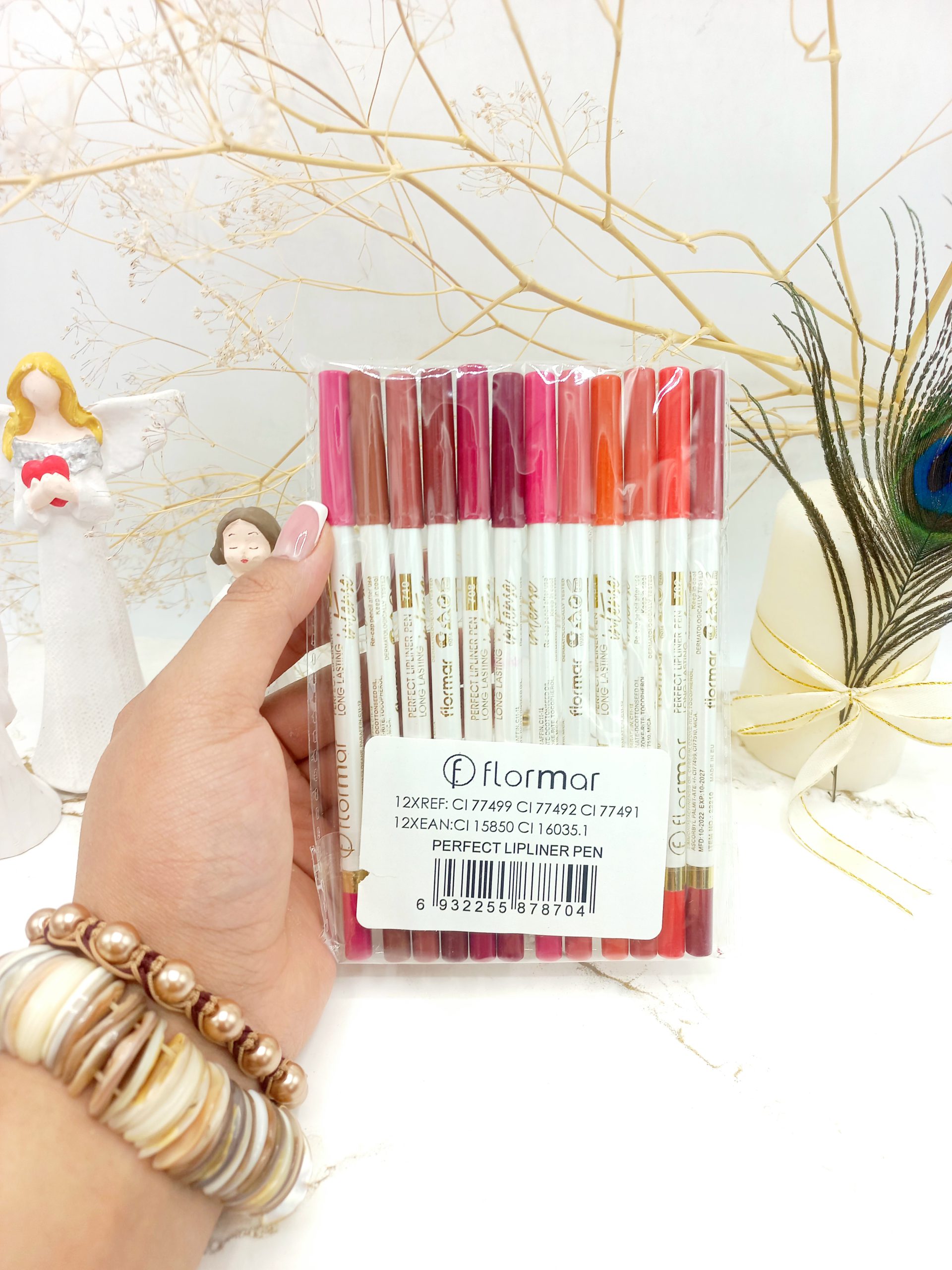 خط لب اورجینال فلورما پوکه سفید