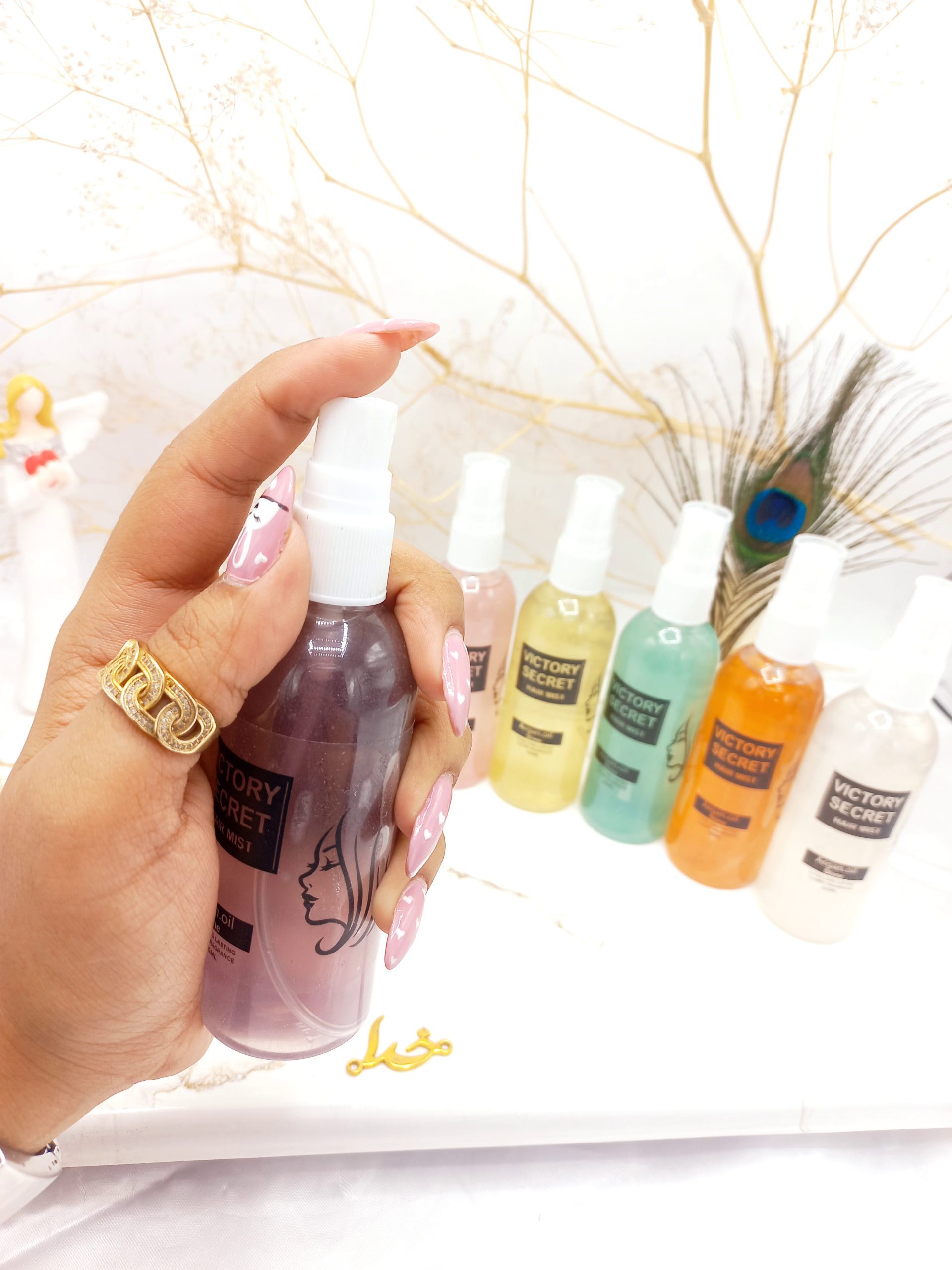 عطر مو شاین دار استوانه ای ویکتوریا سکرت طرح جدید | پخش عمده