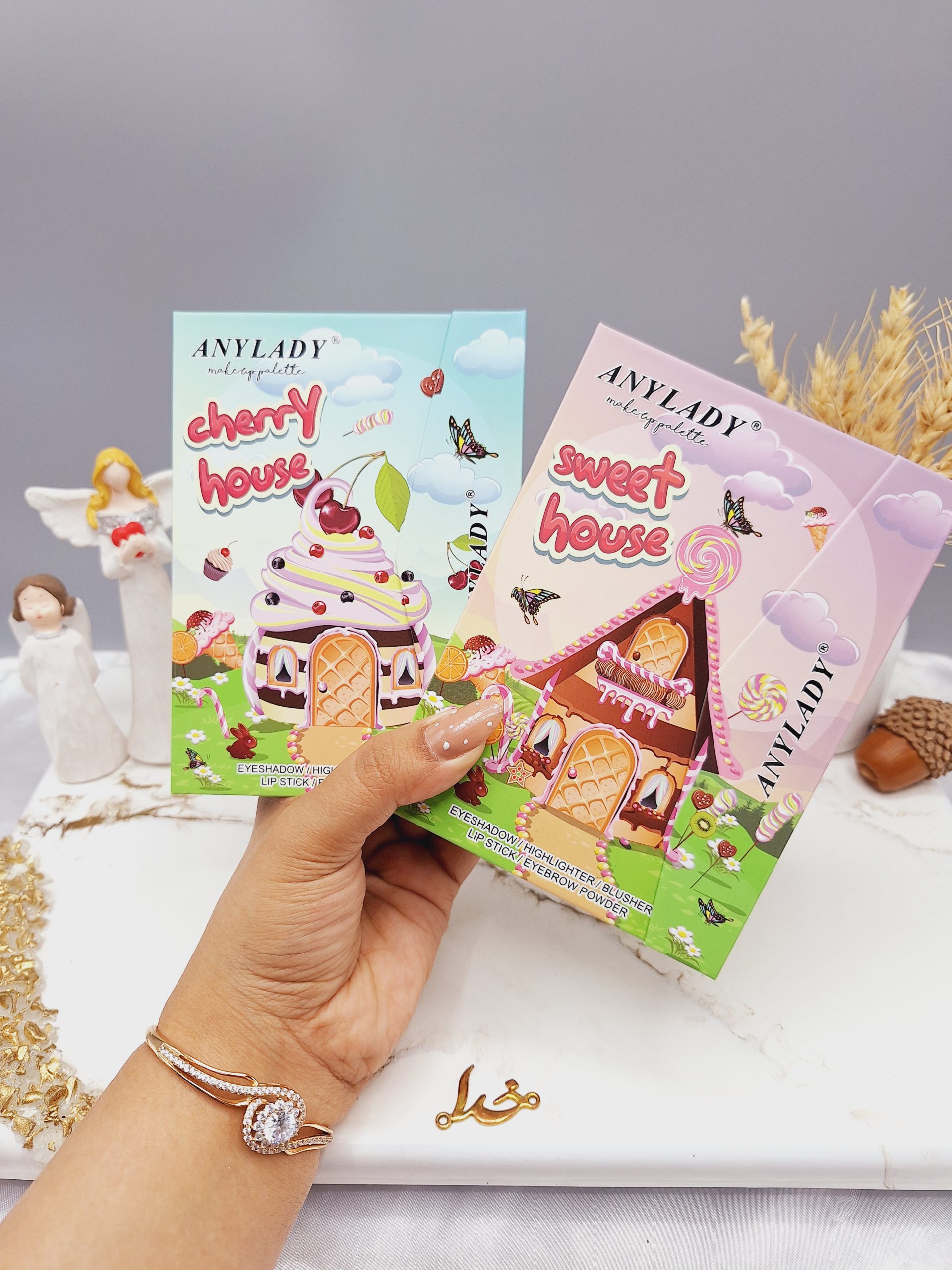 پالت سایه آنالیدی طرح کلبه شکلاتی ANYLADY کد 8603O