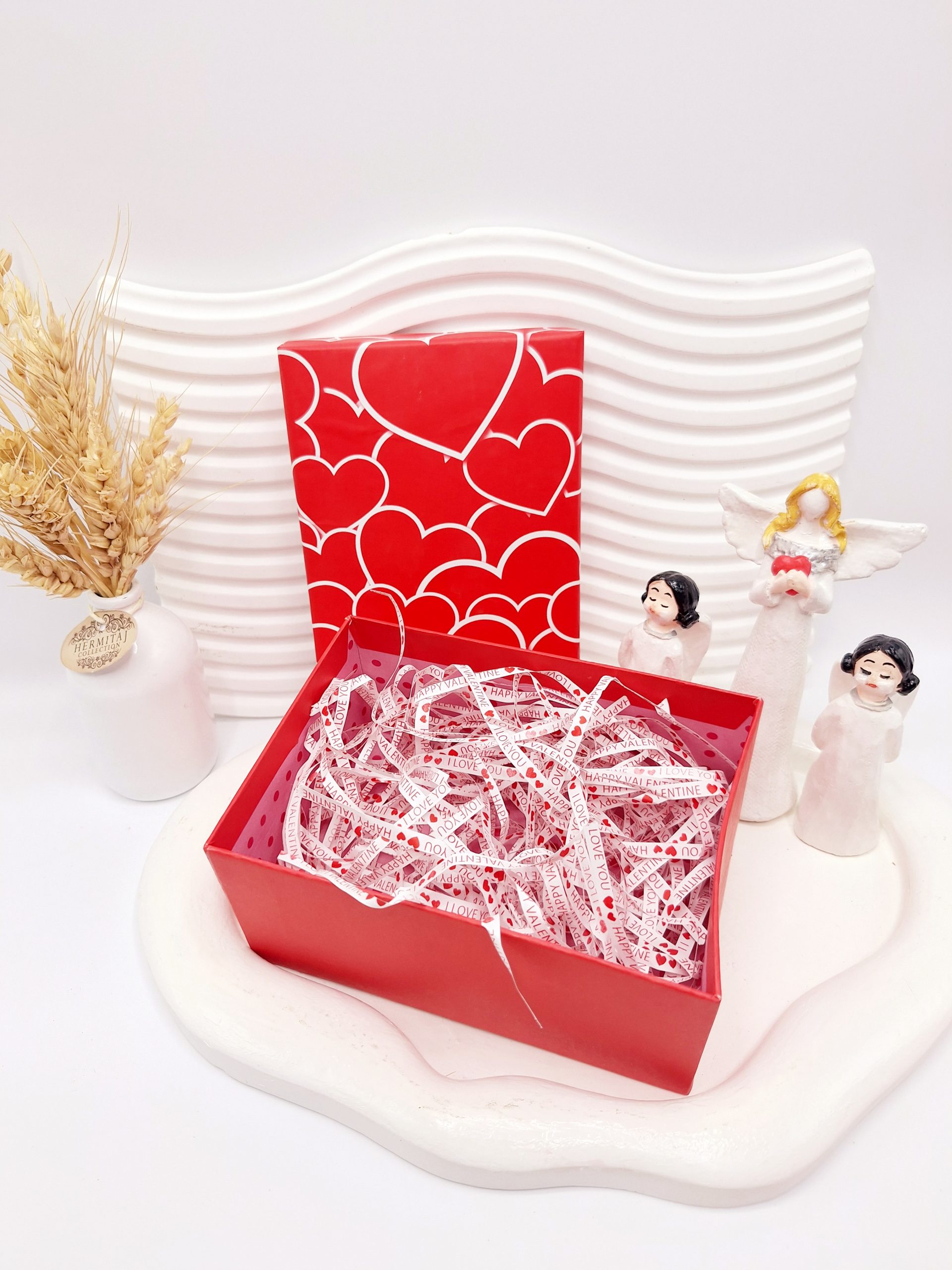 باکس کوچیک مستطیلی طرح قلبی