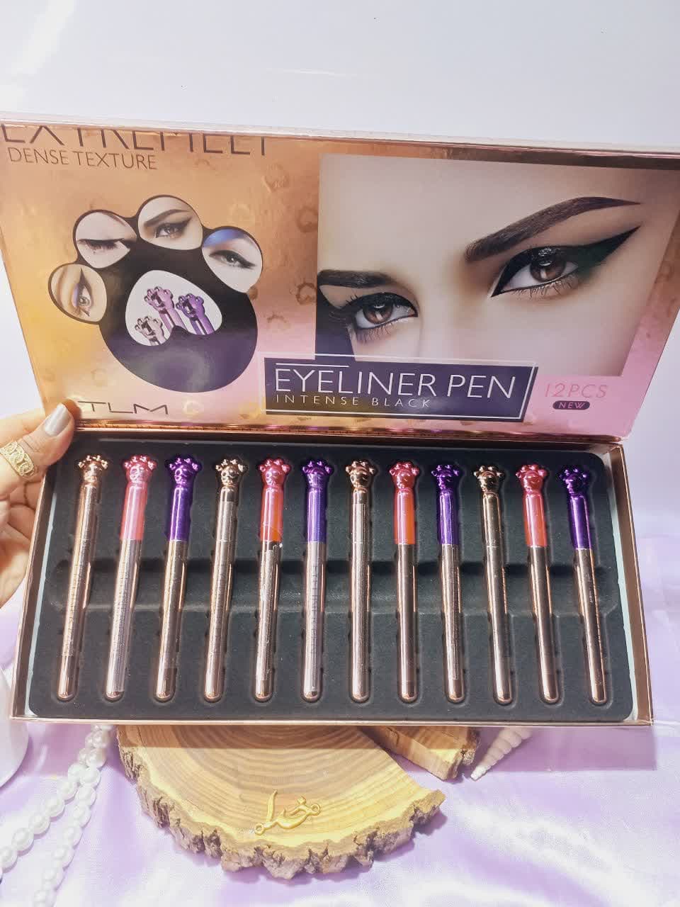 خط چشم ضد آب پرطرفدار پنچه گربه قلبی تی ال ام TLM کد E068 اصلی | پخش عمده