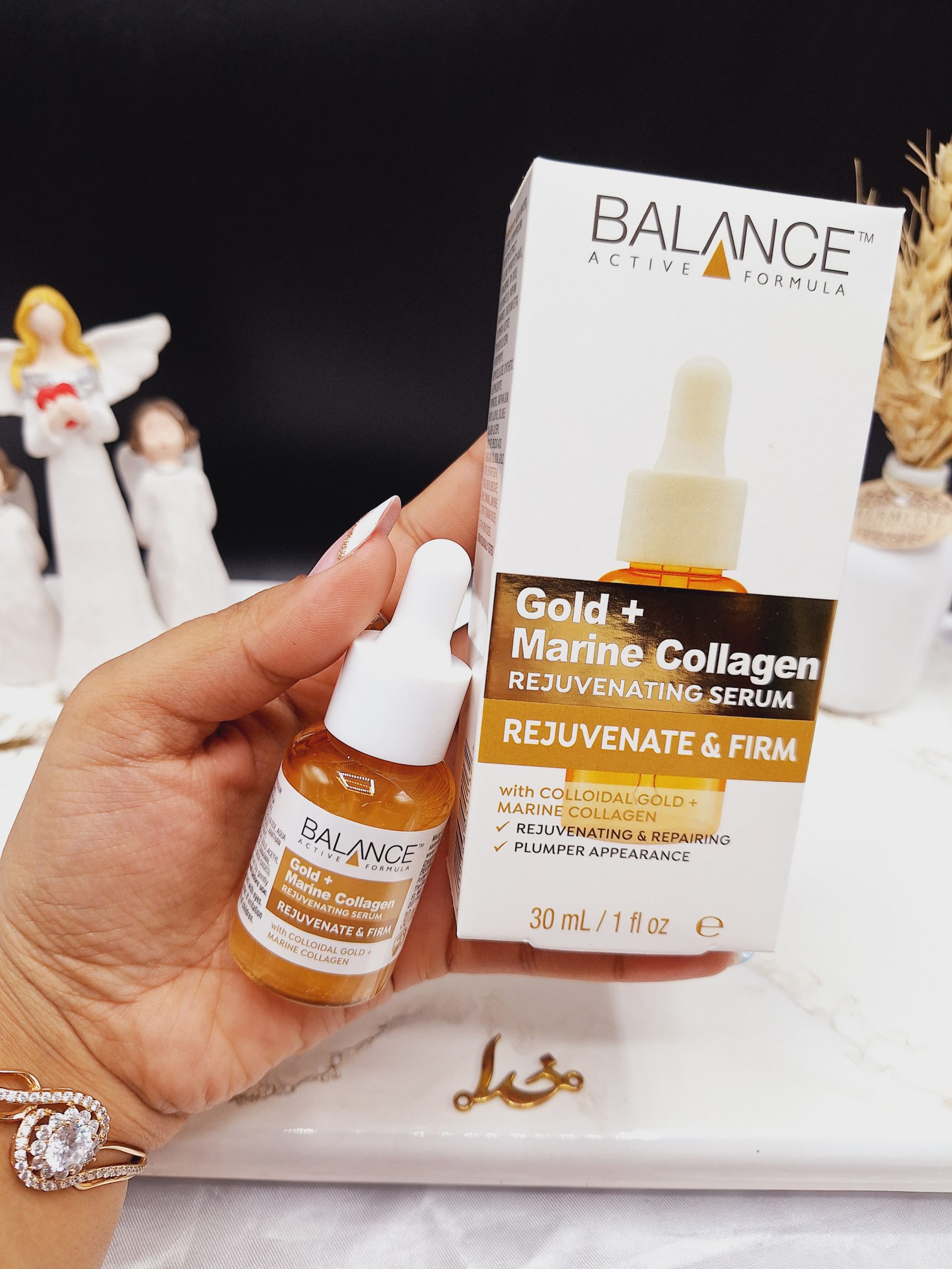 سرم گلد کلاژن بالانس جوانساز جوانساز و لیفتینگ پوست حجم 30 میلی لیتر کد 1132