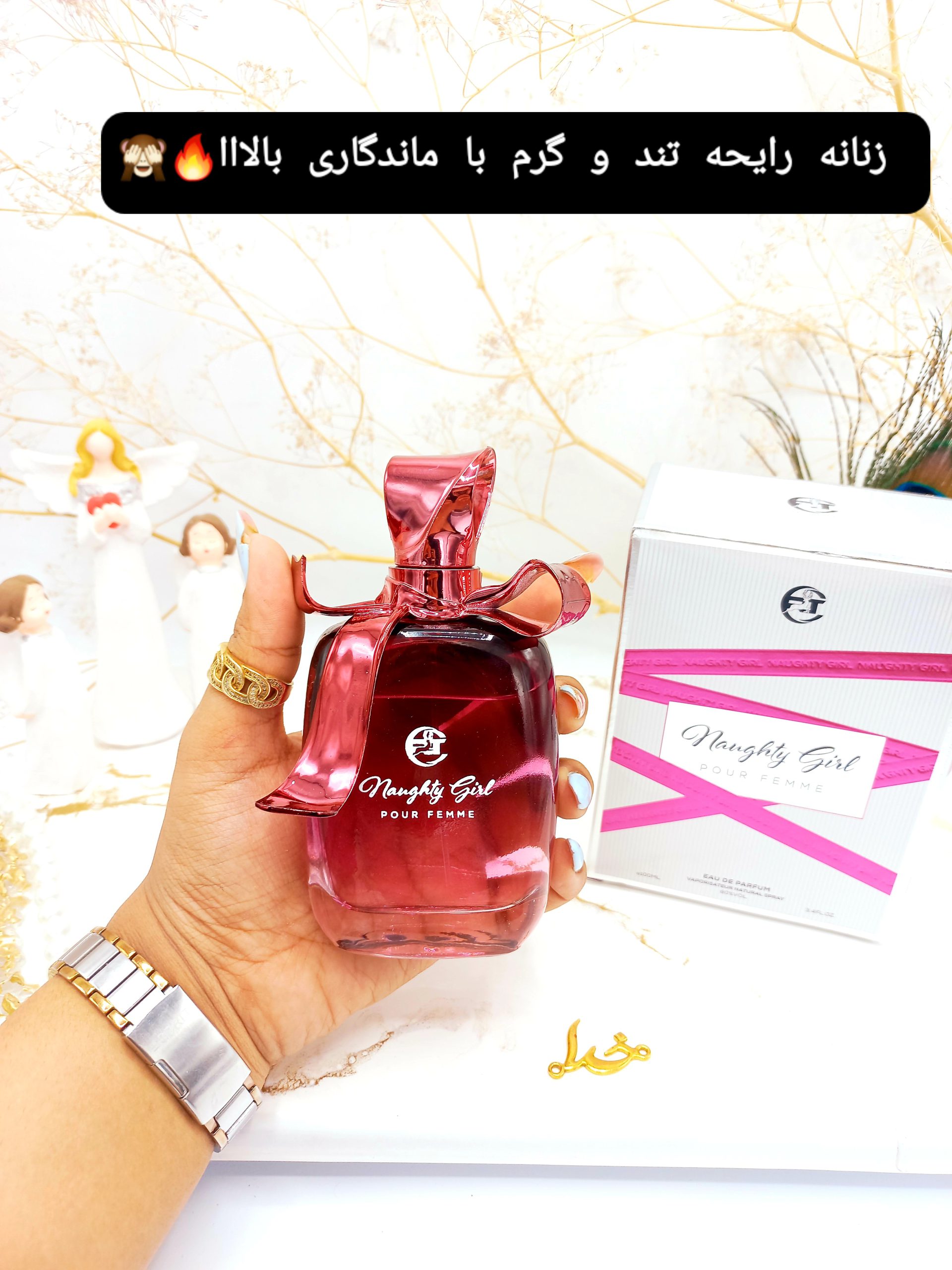 ادکلن زنانه آر تی مدل NANGHTY GIRL کد 4872