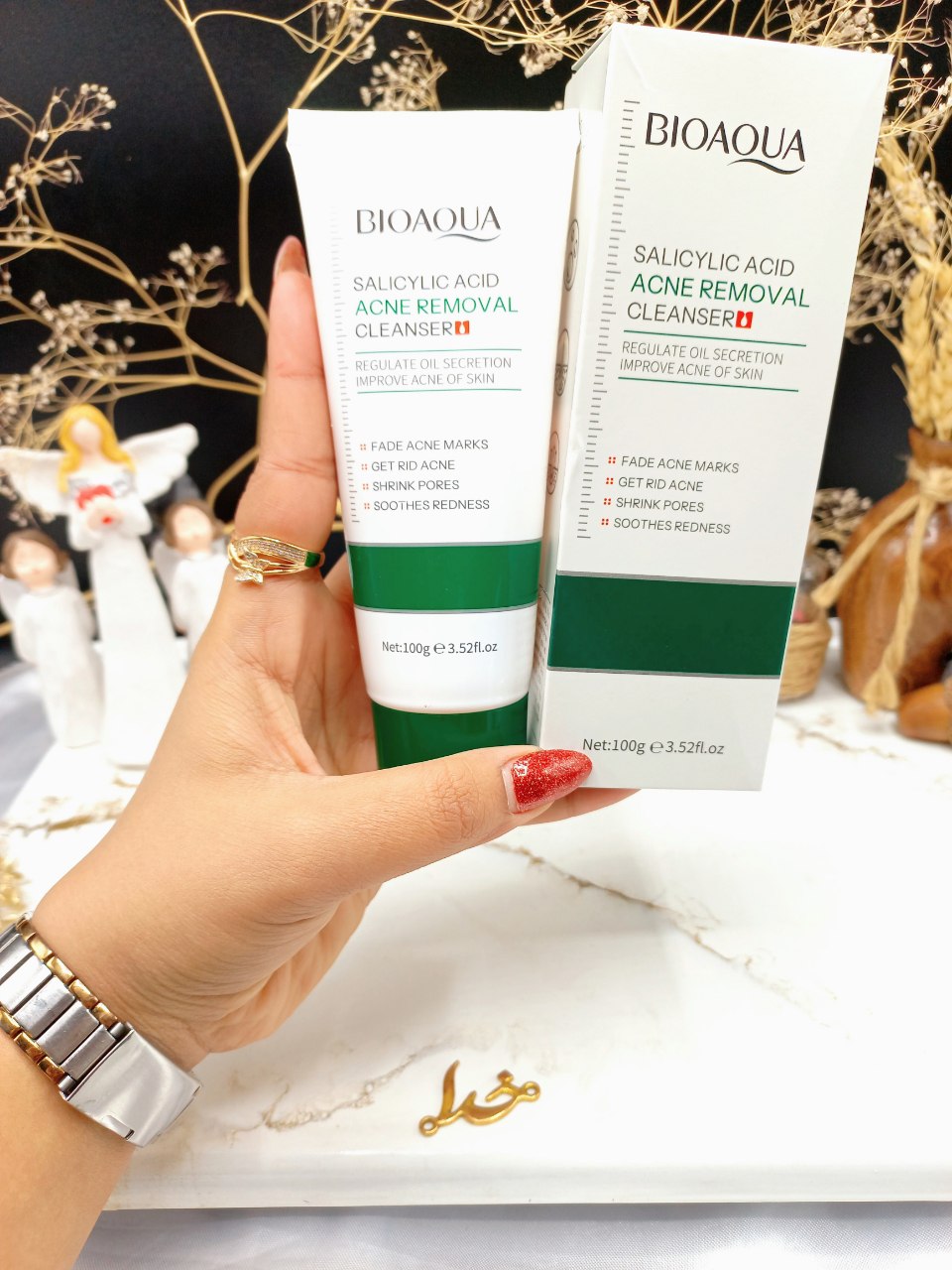 فوم شستشوی صورت ضد جوش سالیسیلیک اسید برند بیوآکوا BIOAQUA کد BQY56297