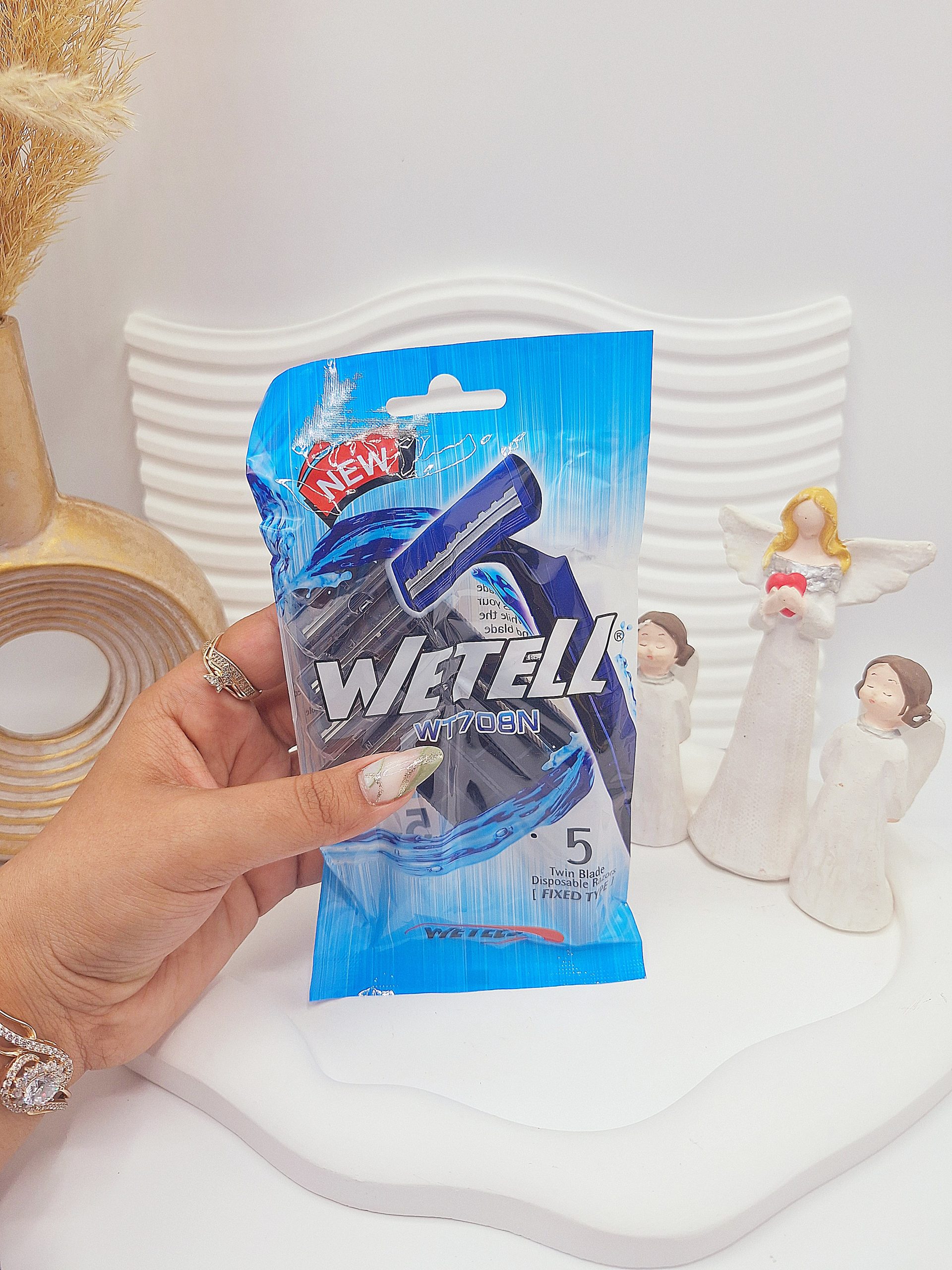 پک ژیلت 5 عددی 3 لبه برند ویتل کد 0526