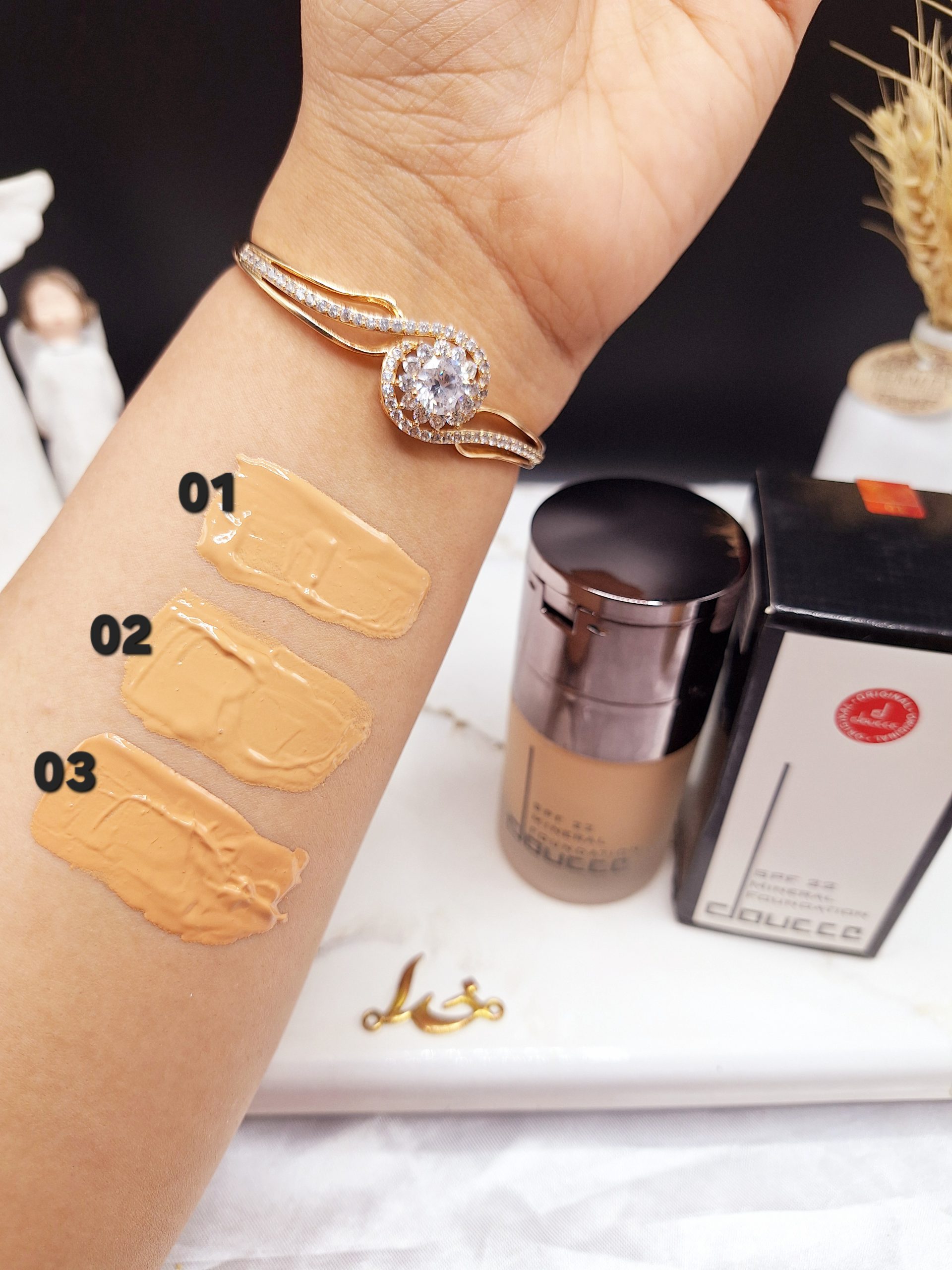 کرم پودر دوسه DOUCCE دارای ویتامین E کد 5324