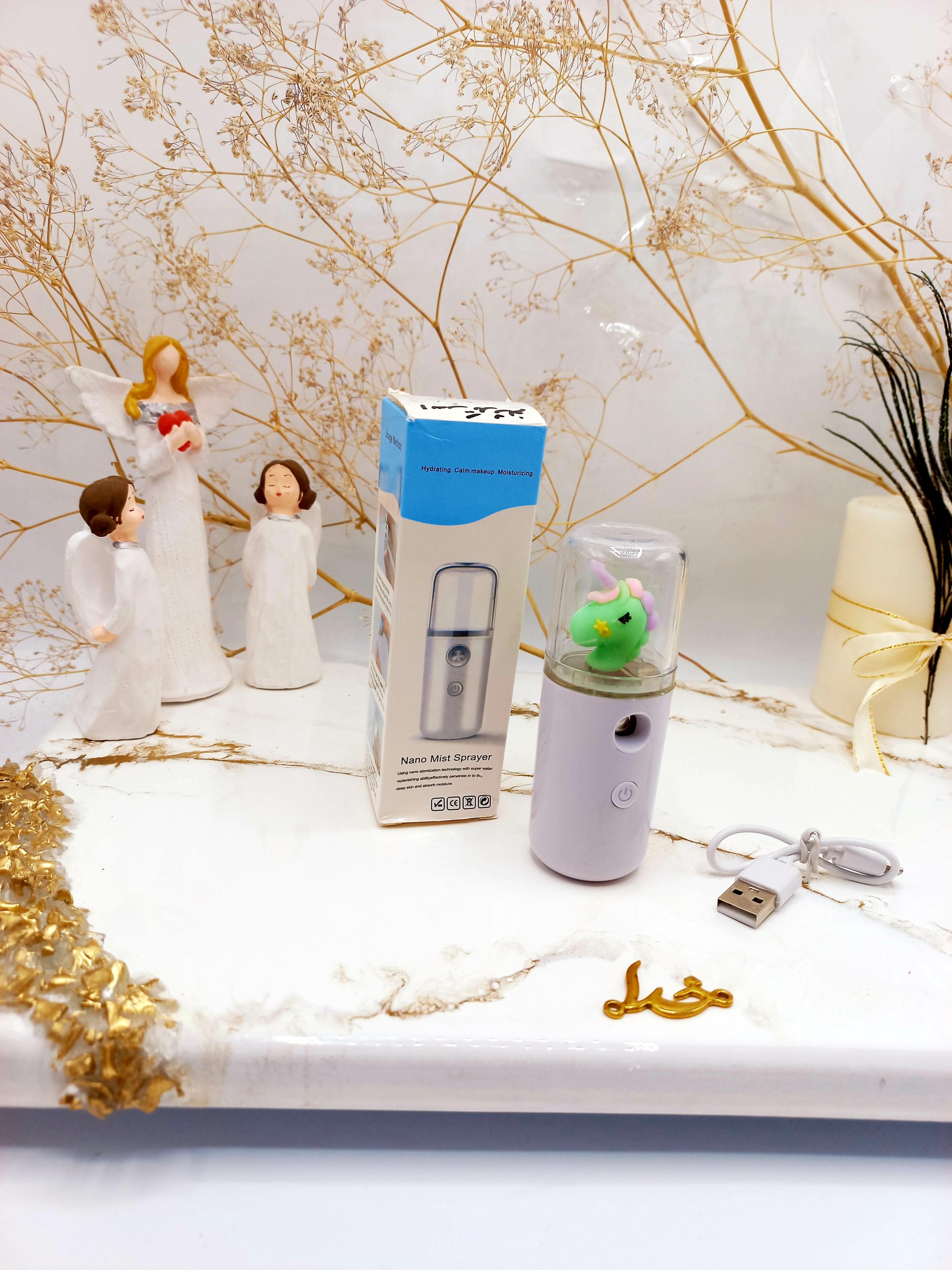 دستگاه بخور سرد عروسکی طرح تک شاخ