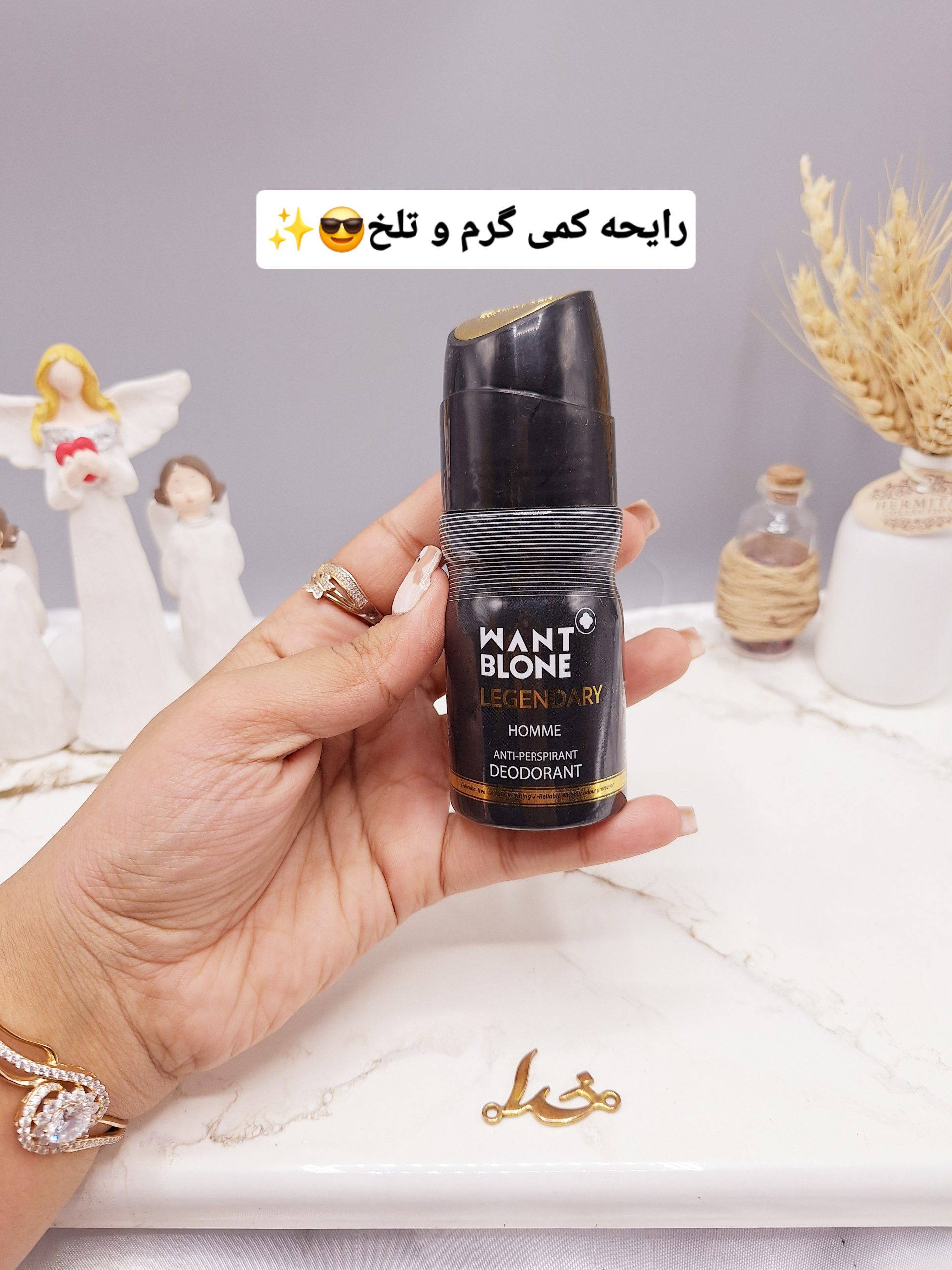 مام مردانه ضد تعریق خوشبو برند کارینو VIP مدل ‏DULUX‏LEGENDARY کد 2336