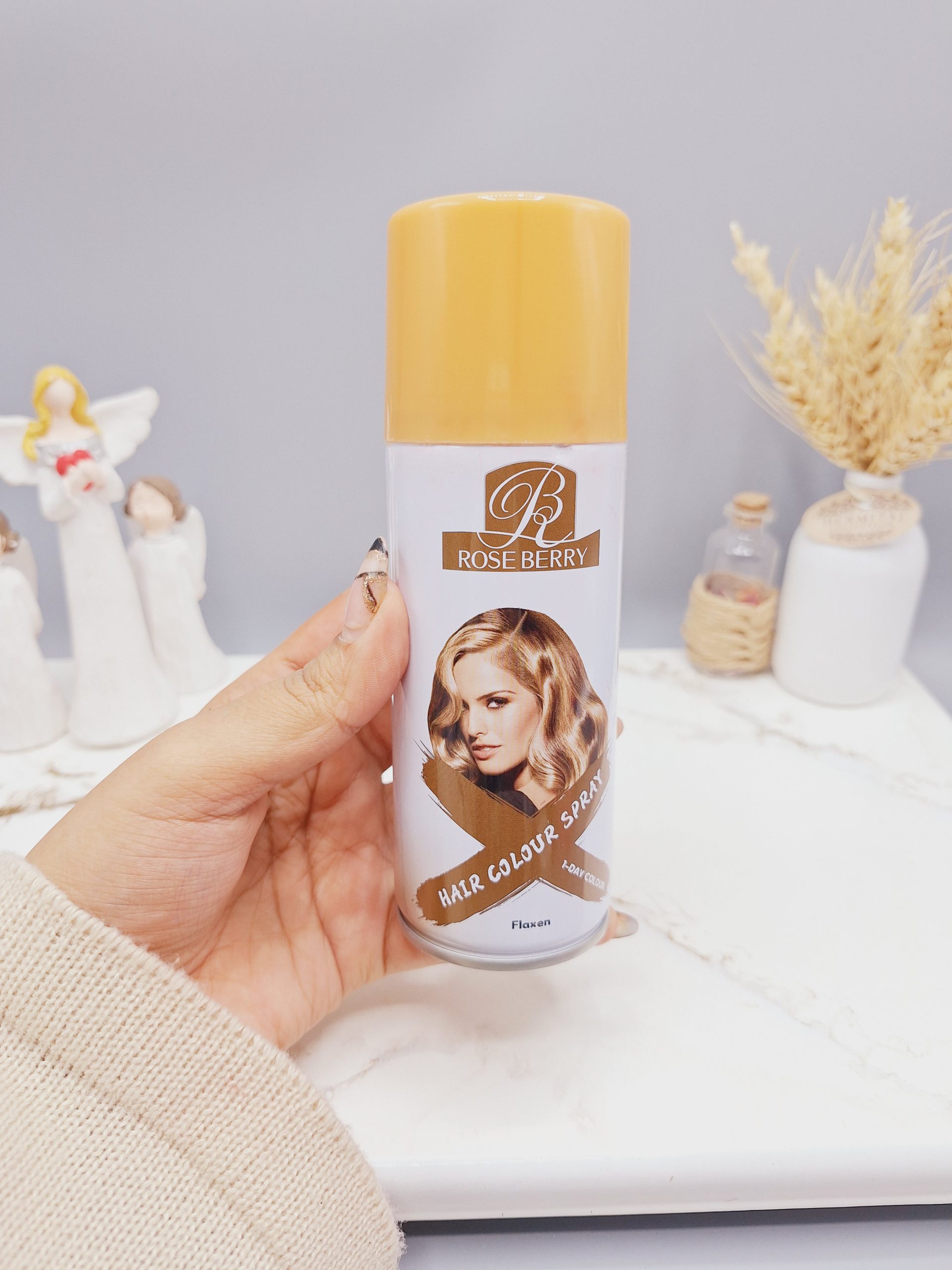 اسپری رنگ مو بلوند کنفی برند ROSE BERRY کد 1853