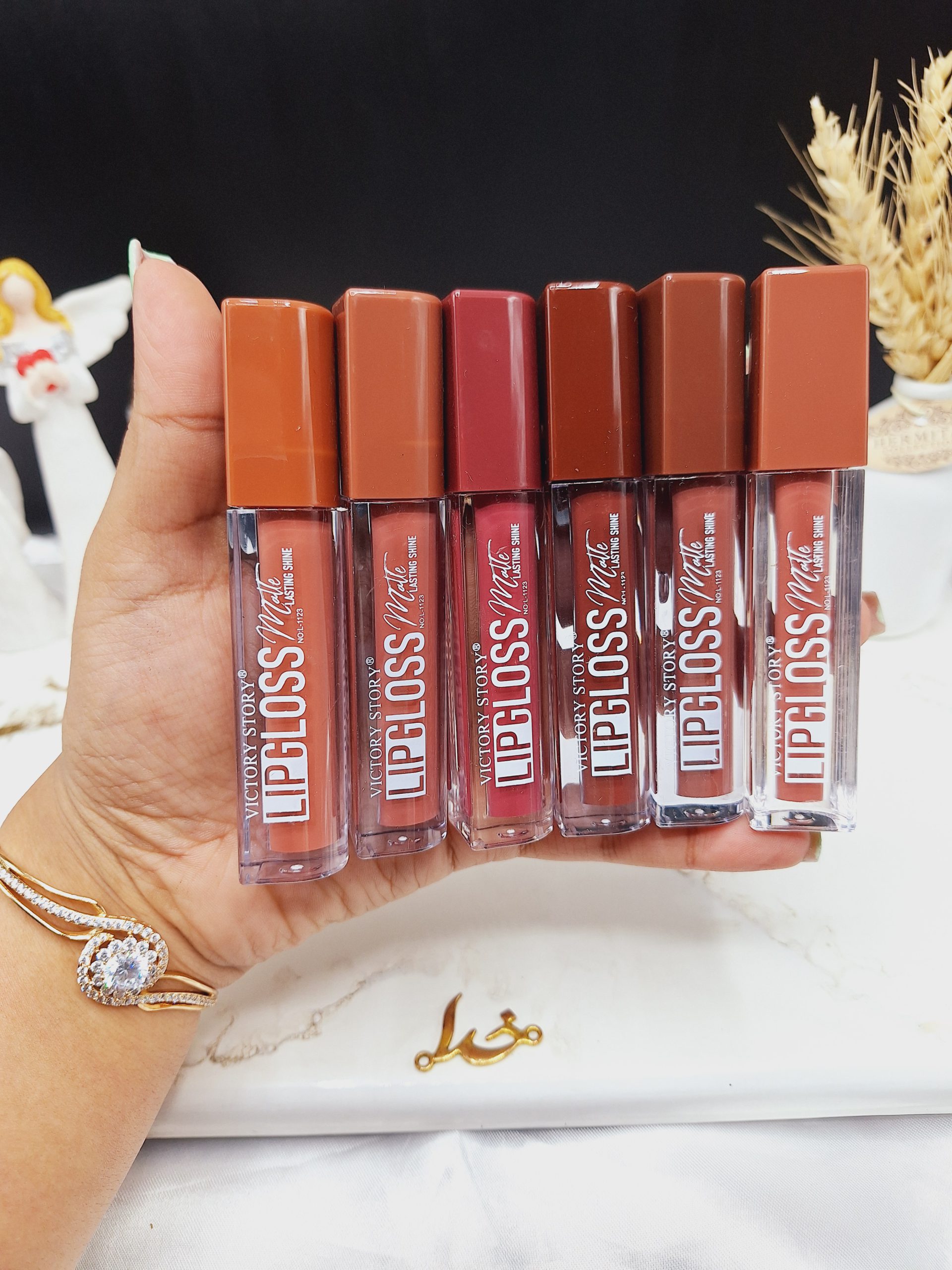 پک 6 تایی رژ مایع برند VICTORY STORY کد L_1123