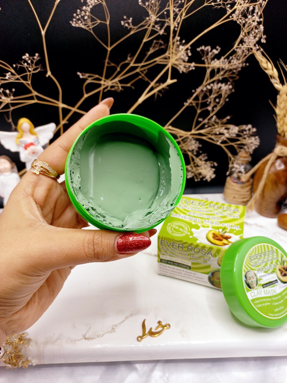 اسکراب حرفه ای پوست آواکادو برند اوررزا EVER ROSA کد ER88_20004