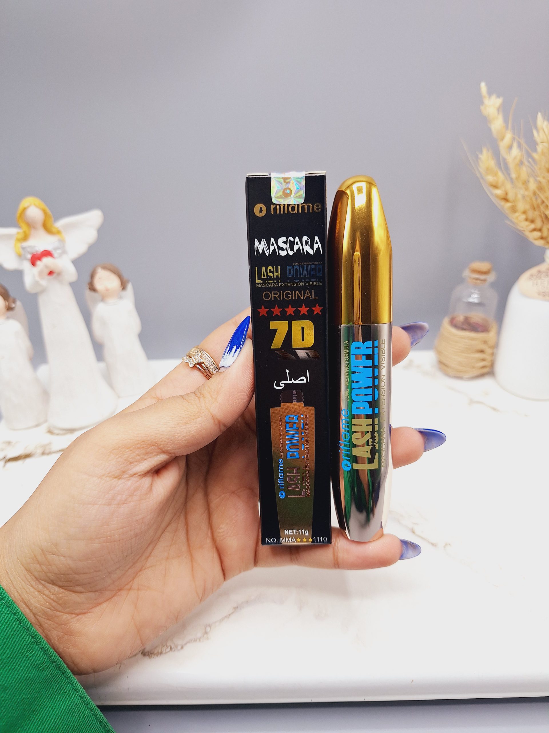 ریمل اوریفلم اصلی 7 بعدی ماسکارا پنج ستاره ضد آب و حجم دهنده کد 4610