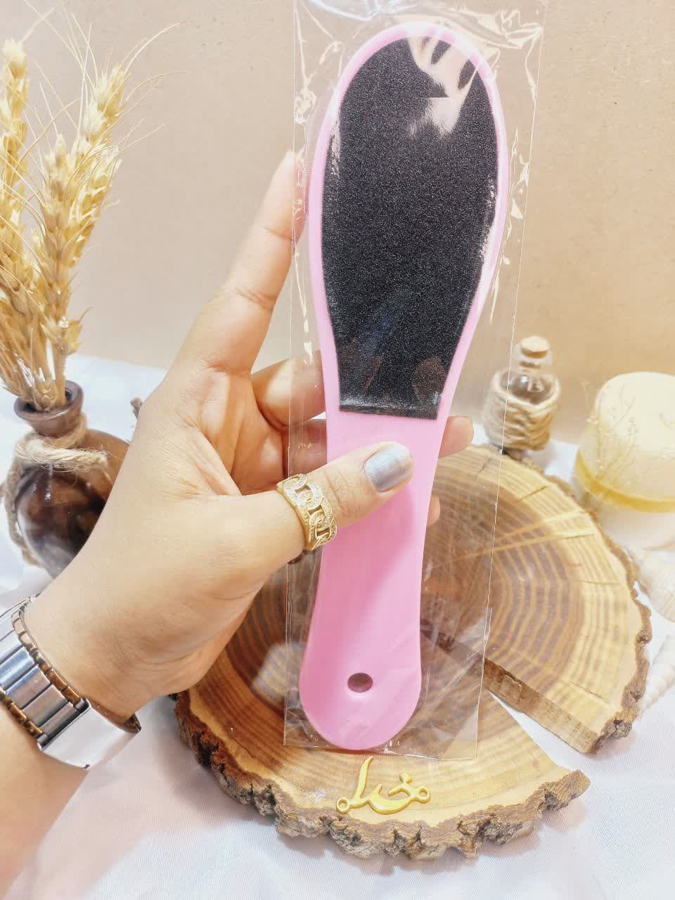 سوهان پاشنه پا طرح صورتی