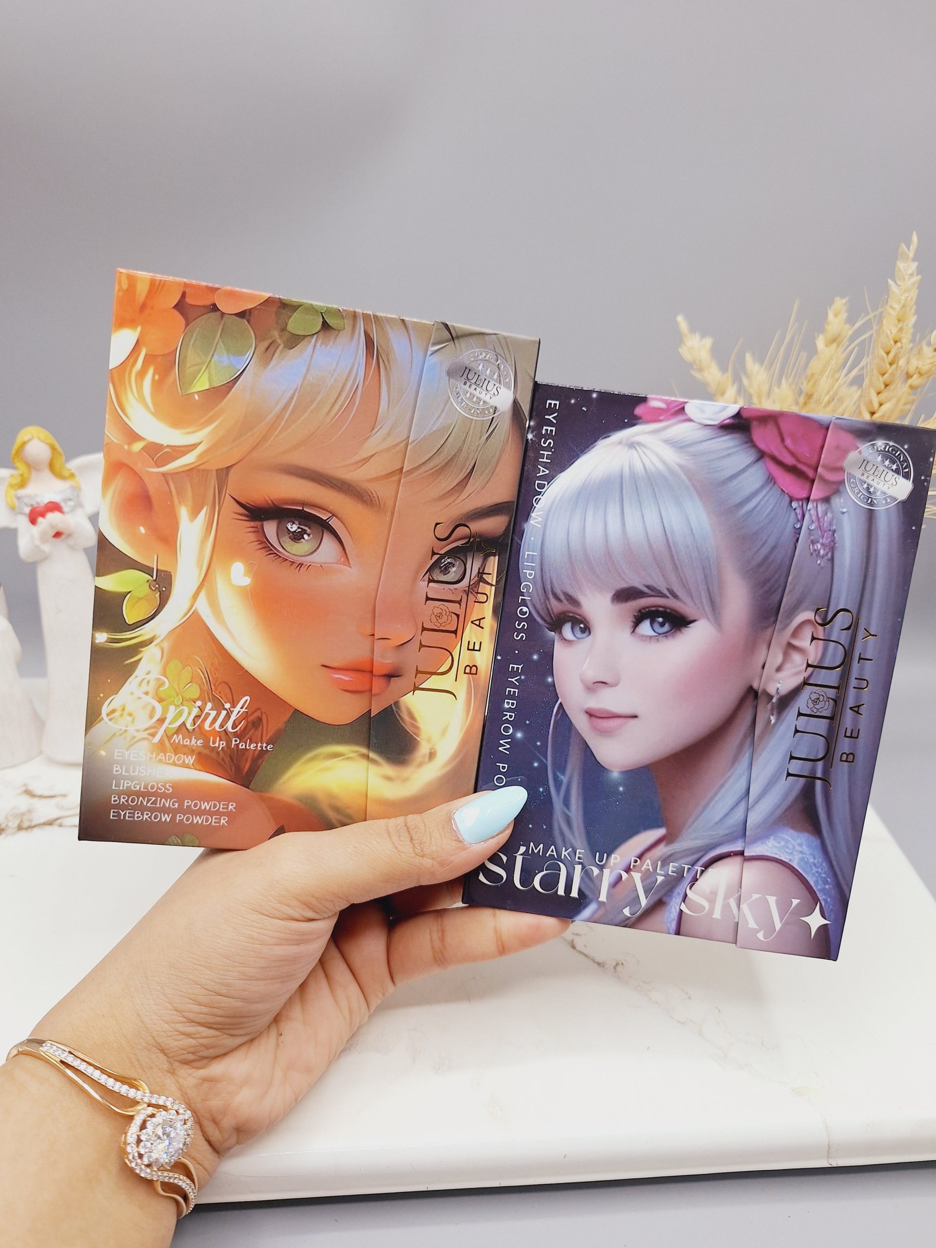 سایه کیفی ژولیوس بیوتی طرح دختر جوان و زیبا کد jl2027