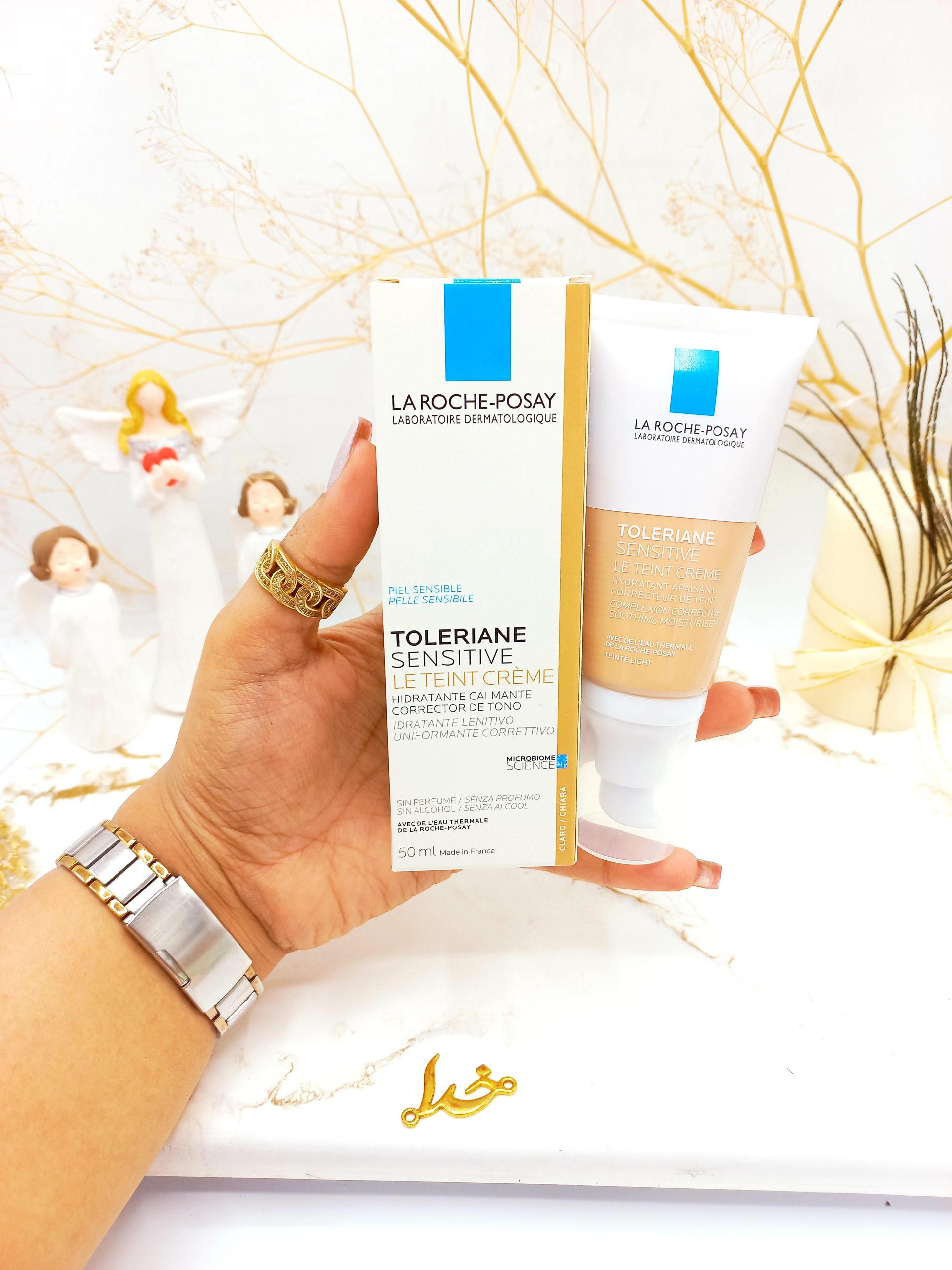 کرم مرطوب کننده رنگی لی تینت تولرین لاروش پوزای LA ROCHE POSAY  50ml کد 8667