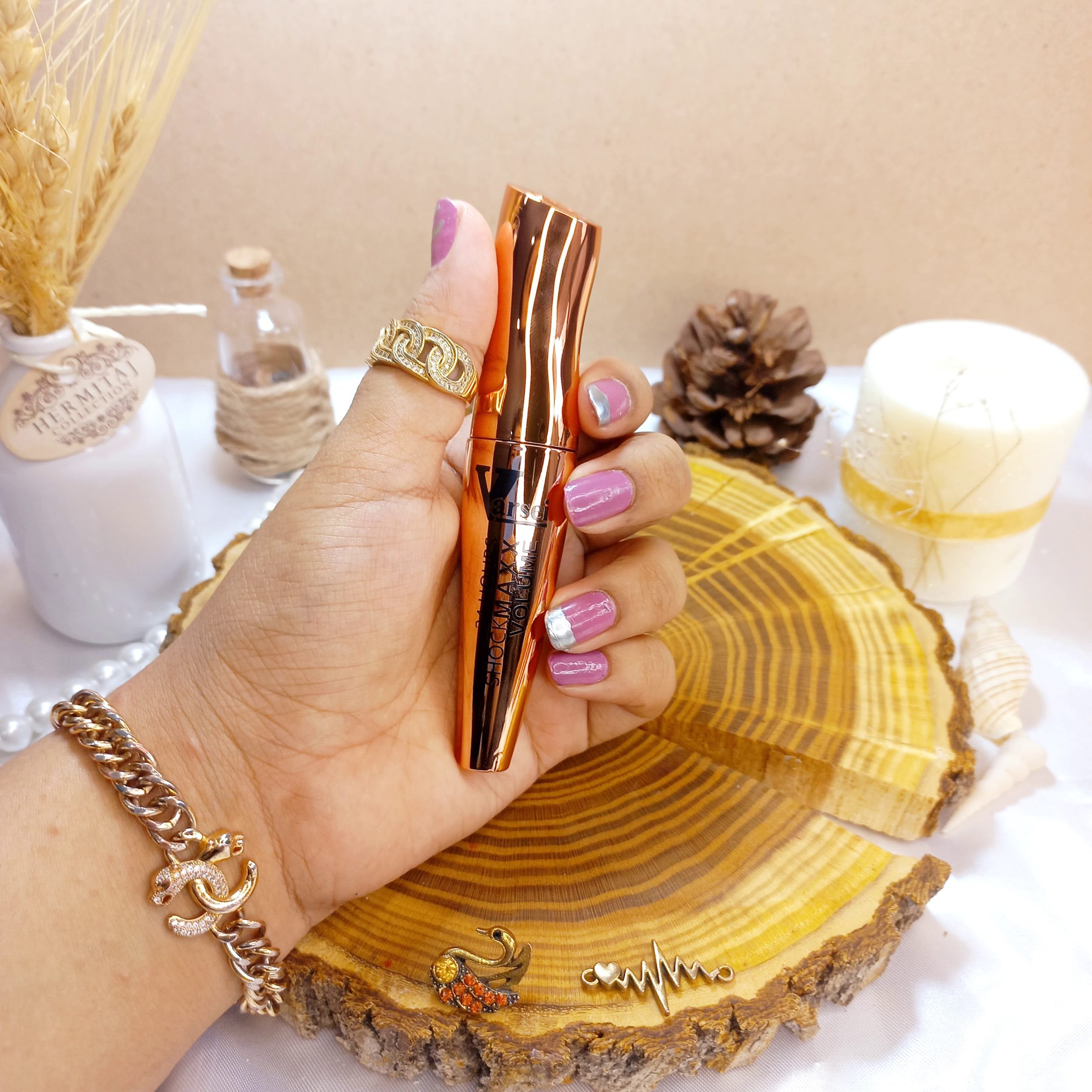 ریمل حجم دهنده 24 ساعته ورسای مدل Shock Max