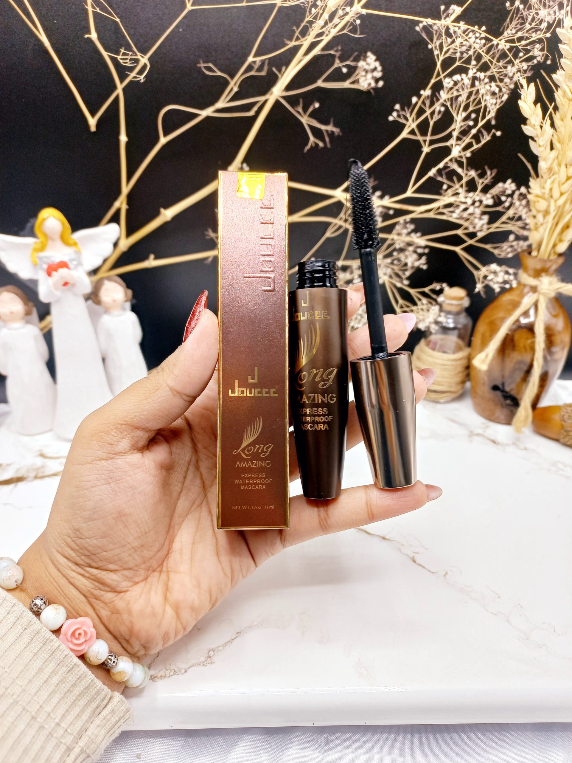 ریمل حجم دهنده پوکه قهوه ای اورجینال برند دوسه Douecce کد NX_M122