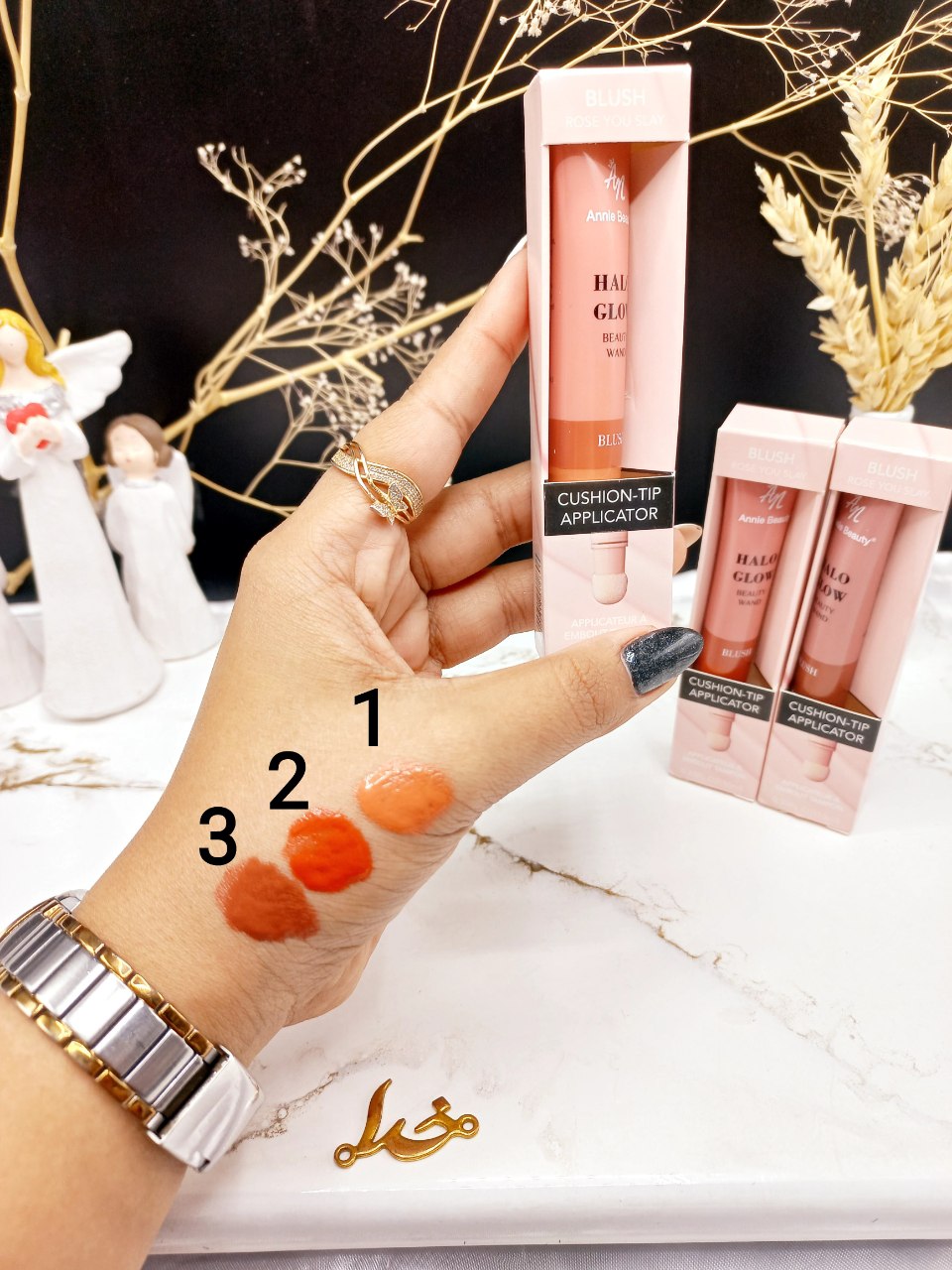 رژگونه مایع پد دار تیوپی Annie Beauty کد BL102