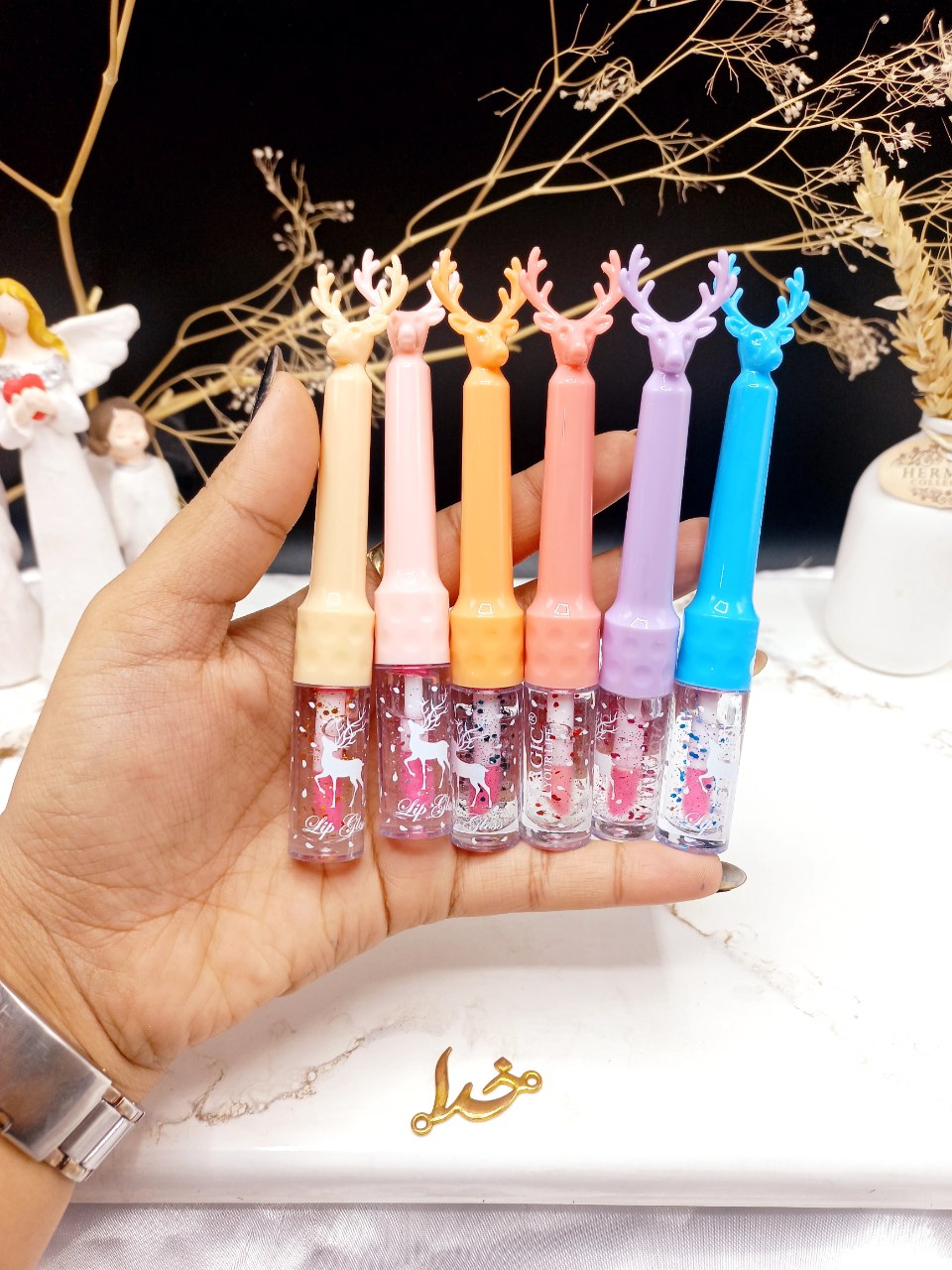 برق لب حرارتی زیبا گوزن مجیک MAGIC  کد LC914