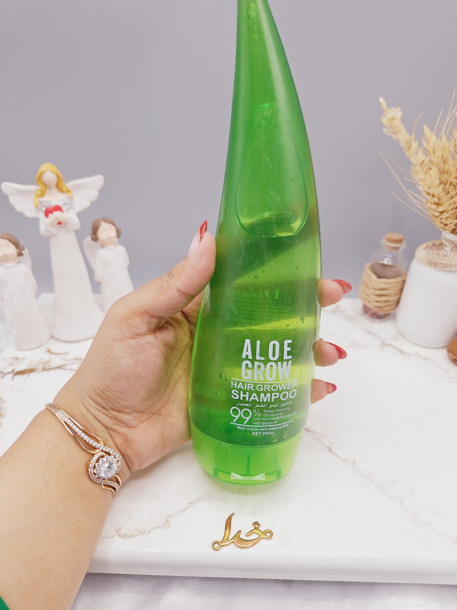 شامپو رشد مو شاخکی آلوئه ورا از برند دیسار Disaar کد 51966